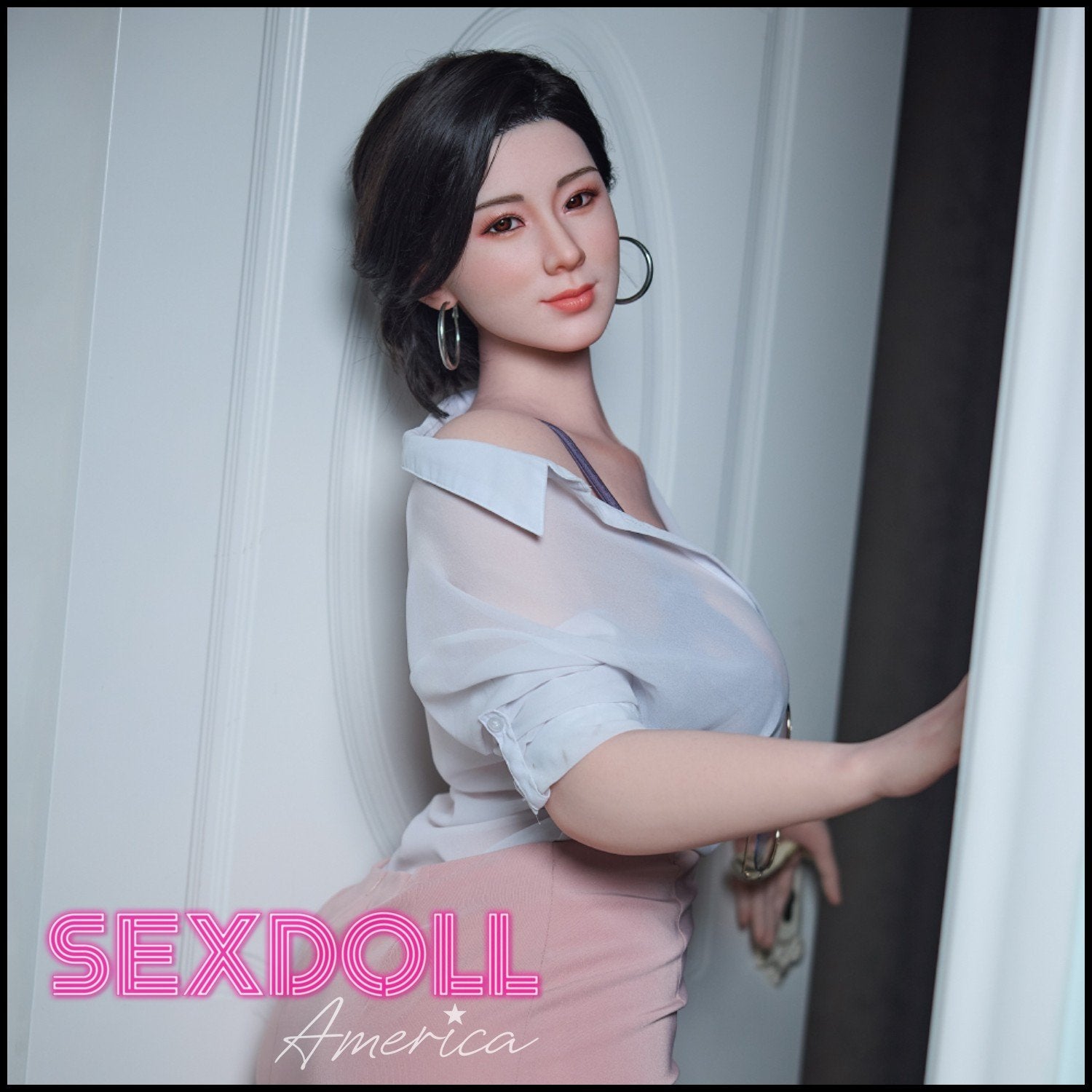 Realistic Sex Doll 165 (5'5") G-Cup Hao - Full Silicone - Starpery by Sex Doll America