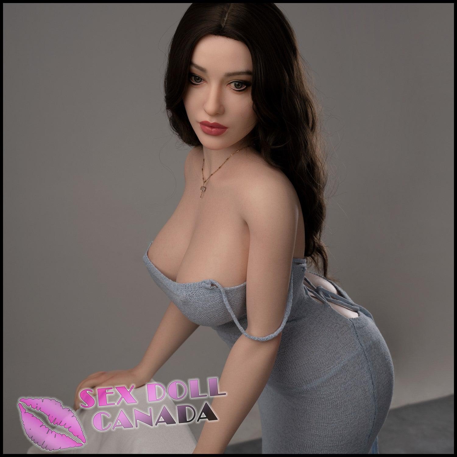 Realistic Sex Doll IN-STOCK - 165 (5'5") F-Cup Cora (Head #GE45) Full Silicone - Zelex by Sex Doll America