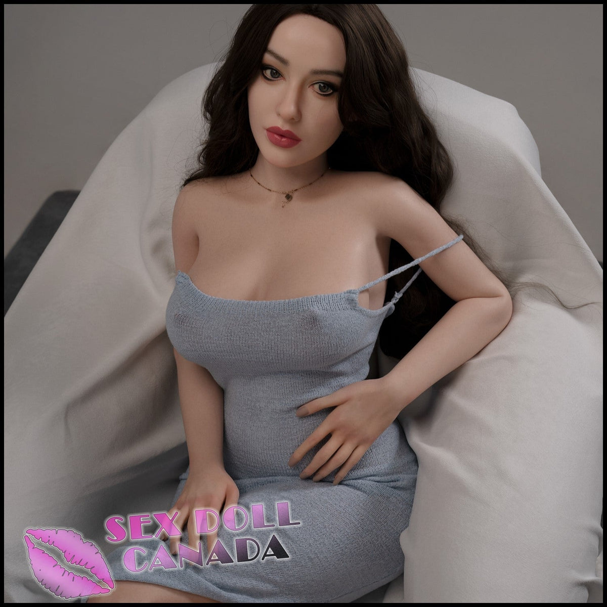 Realistic Sex Doll IN-STOCK - 165 (5'5") F-Cup Cora (Head #GE45) Full Silicone - Zelex by Sex Doll America