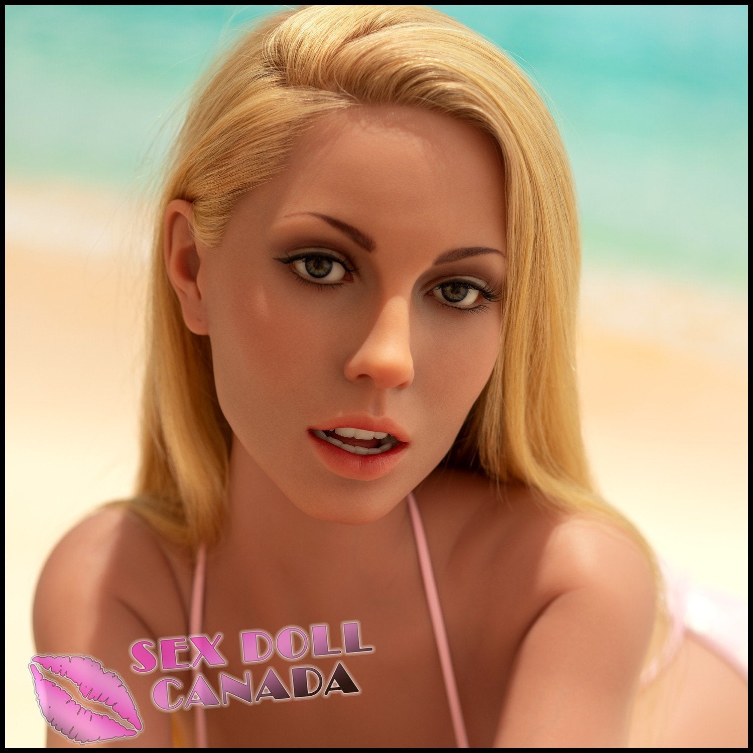 Realistic Sex Doll IN-STOCK - 166 (5'5") K-Cup Leah Tan (Head #ZXE203) Implanted Hair Full Silicone - Zelex SLE by Sex Doll America