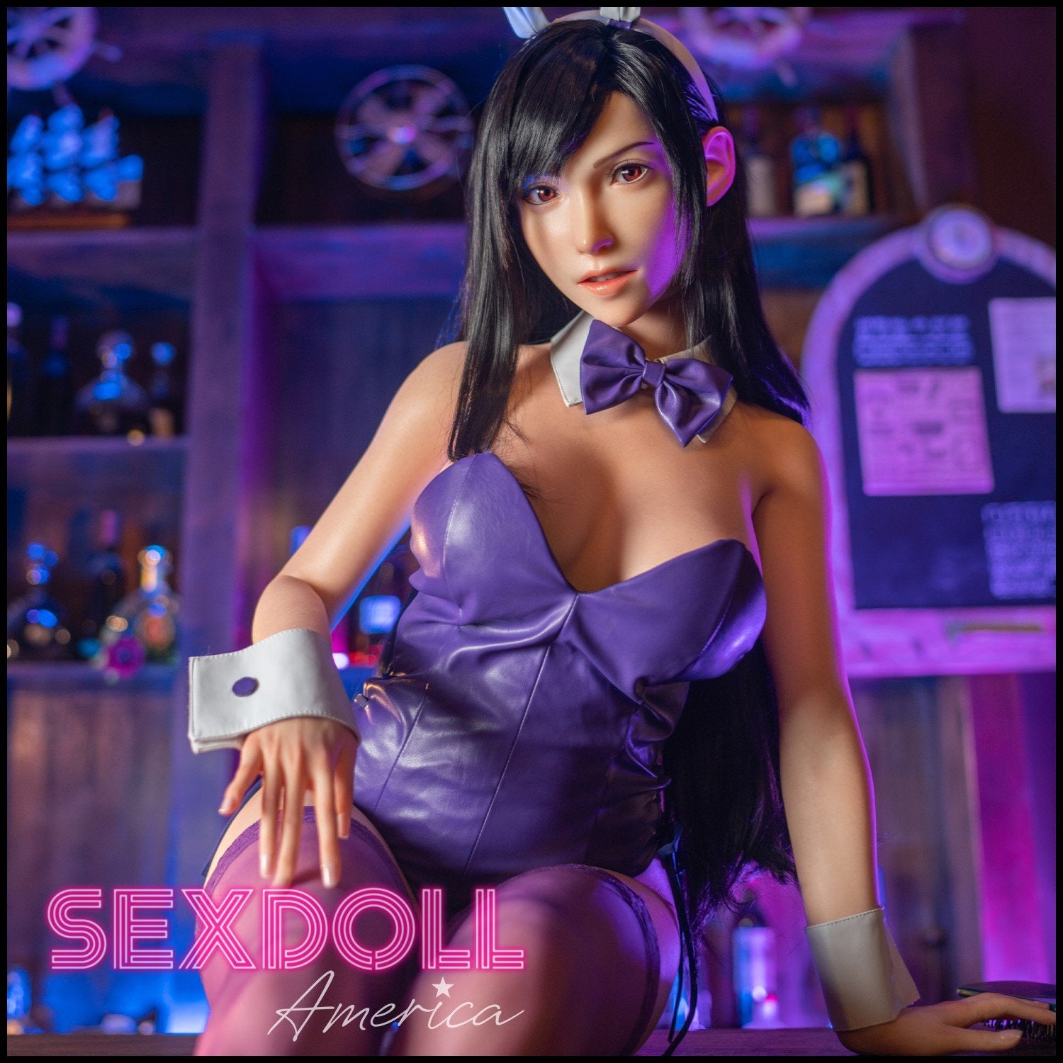 Realistic Sex Doll 167 (5'6") D-Cup Fantasy Lady Movable Jaw - Full Silicone - Game Lady by Sex Doll America