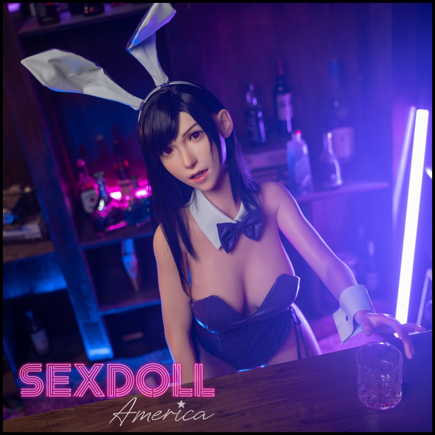 Realistic Sex Doll 167 (5'6") D-Cup Fantasy Lady Movable Jaw - Full Silicone - Game Lady by Sex Doll America