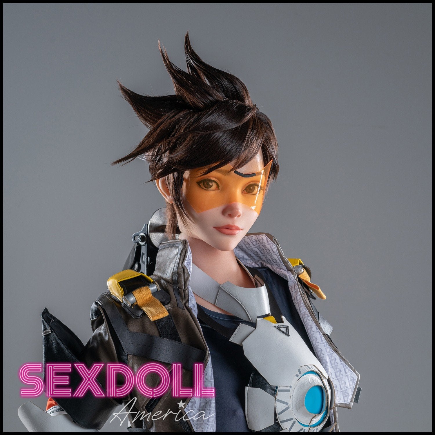 Realistic Sex Doll 167 (5'6") D-Cup Tracer - Full Silicone - Game Lady by Sex Doll America
