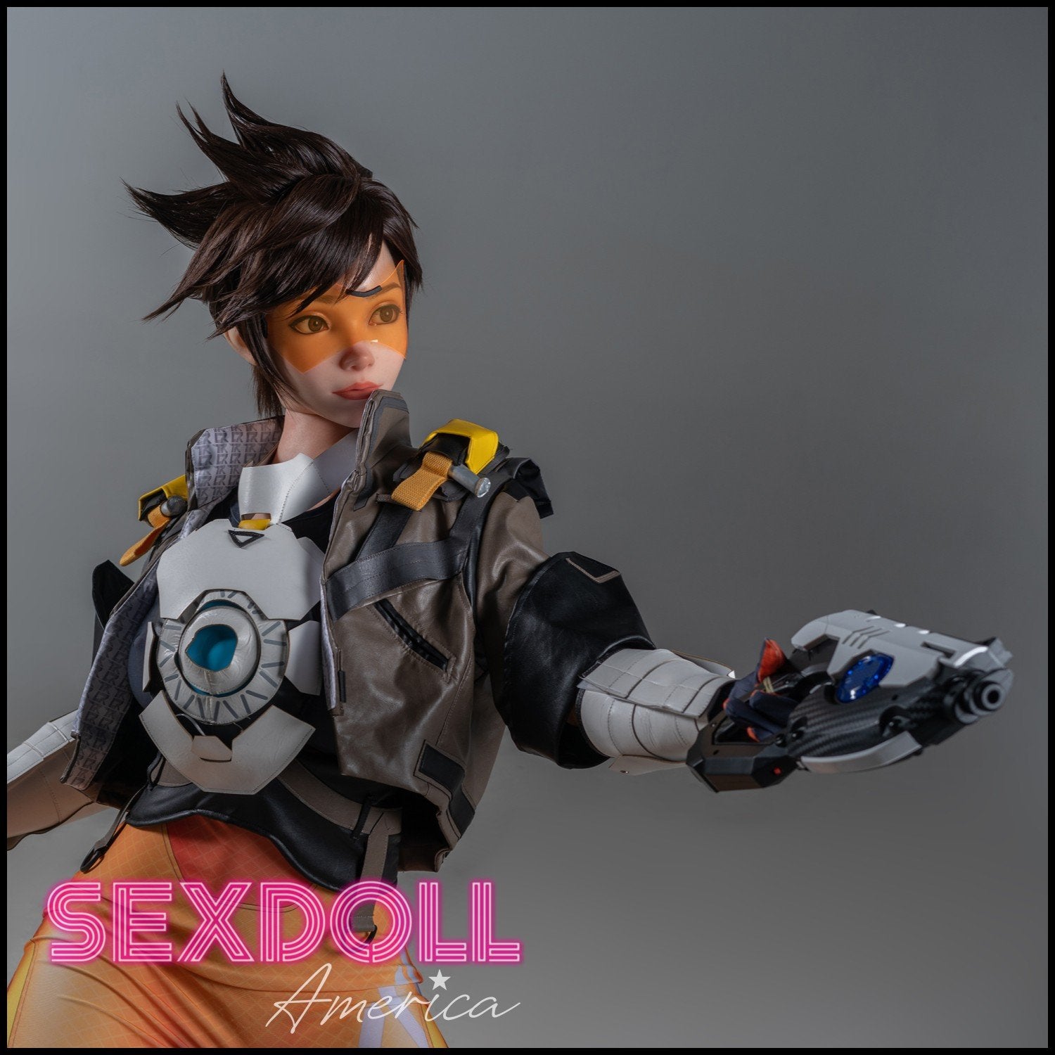 Realistic Sex Doll 167 (5'6") D-Cup Tracer - Full Silicone - Game Lady by Sex Doll America