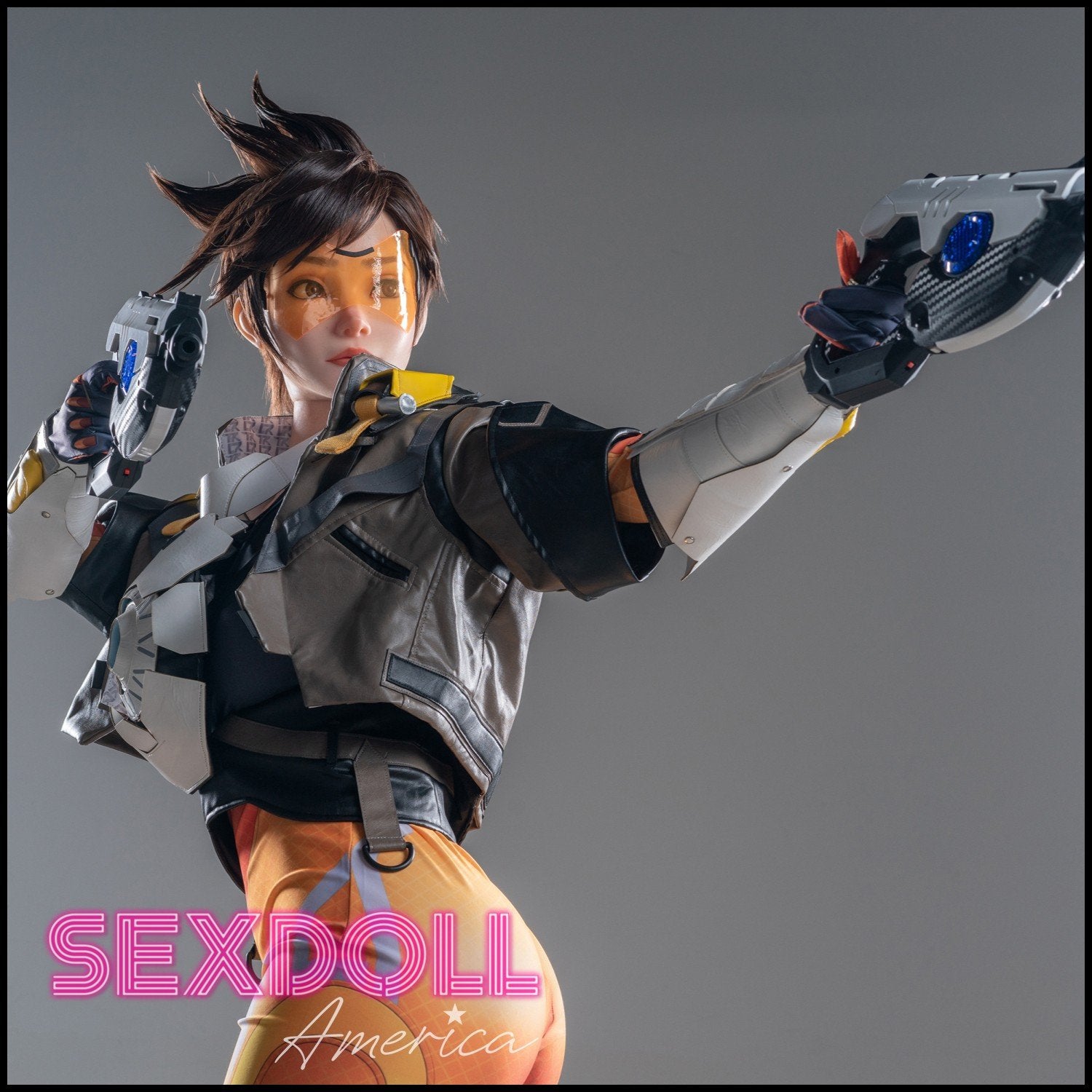 Realistic Sex Doll 167 (5'6") D-Cup Tracer - Full Silicone - Game Lady by Sex Doll America