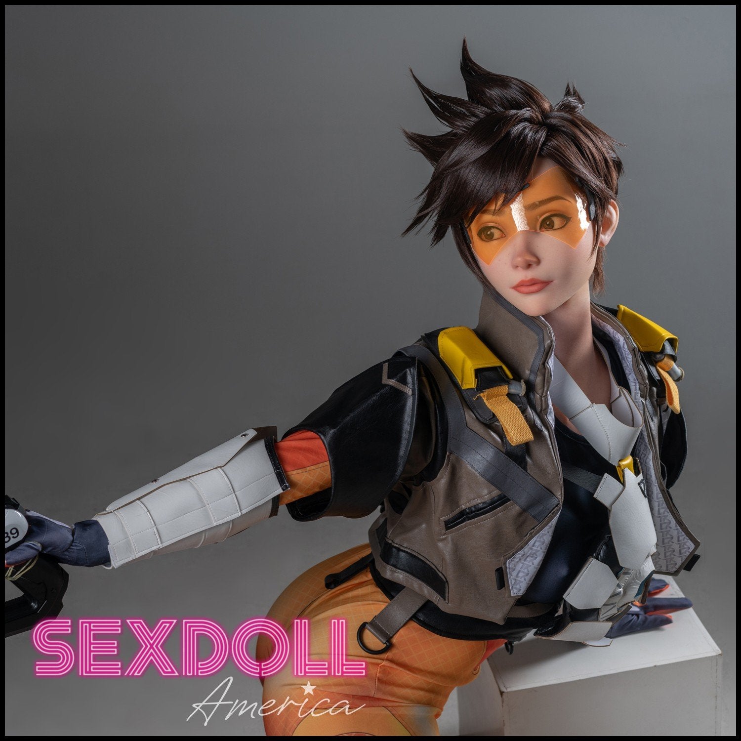 Realistic Sex Doll 167 (5'6") D-Cup Tracer - Full Silicone - Game Lady by Sex Doll America