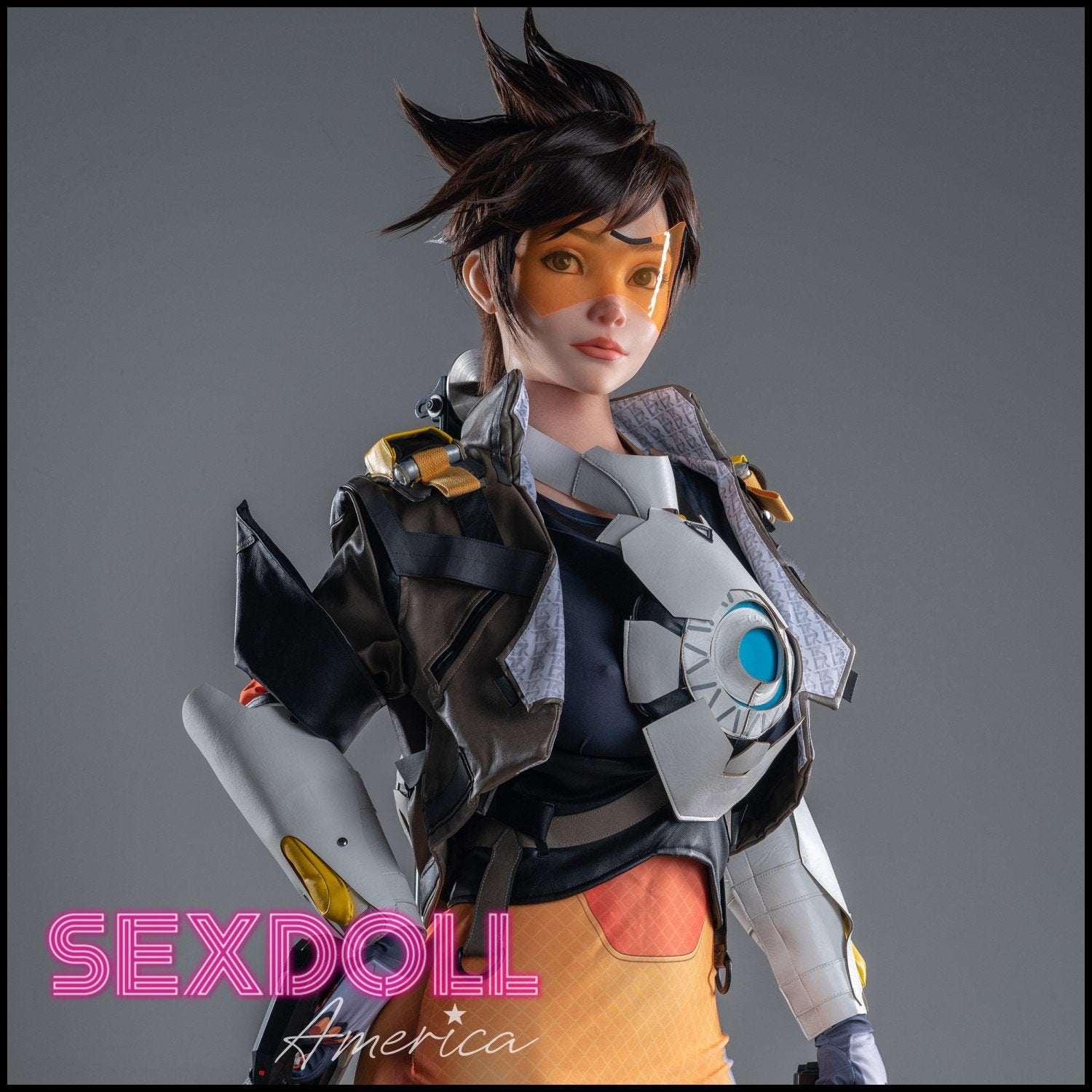 Realistic Sex Doll 167 (5'6") D-Cup Tracer - Full Silicone - Game Lady by Sex Doll America