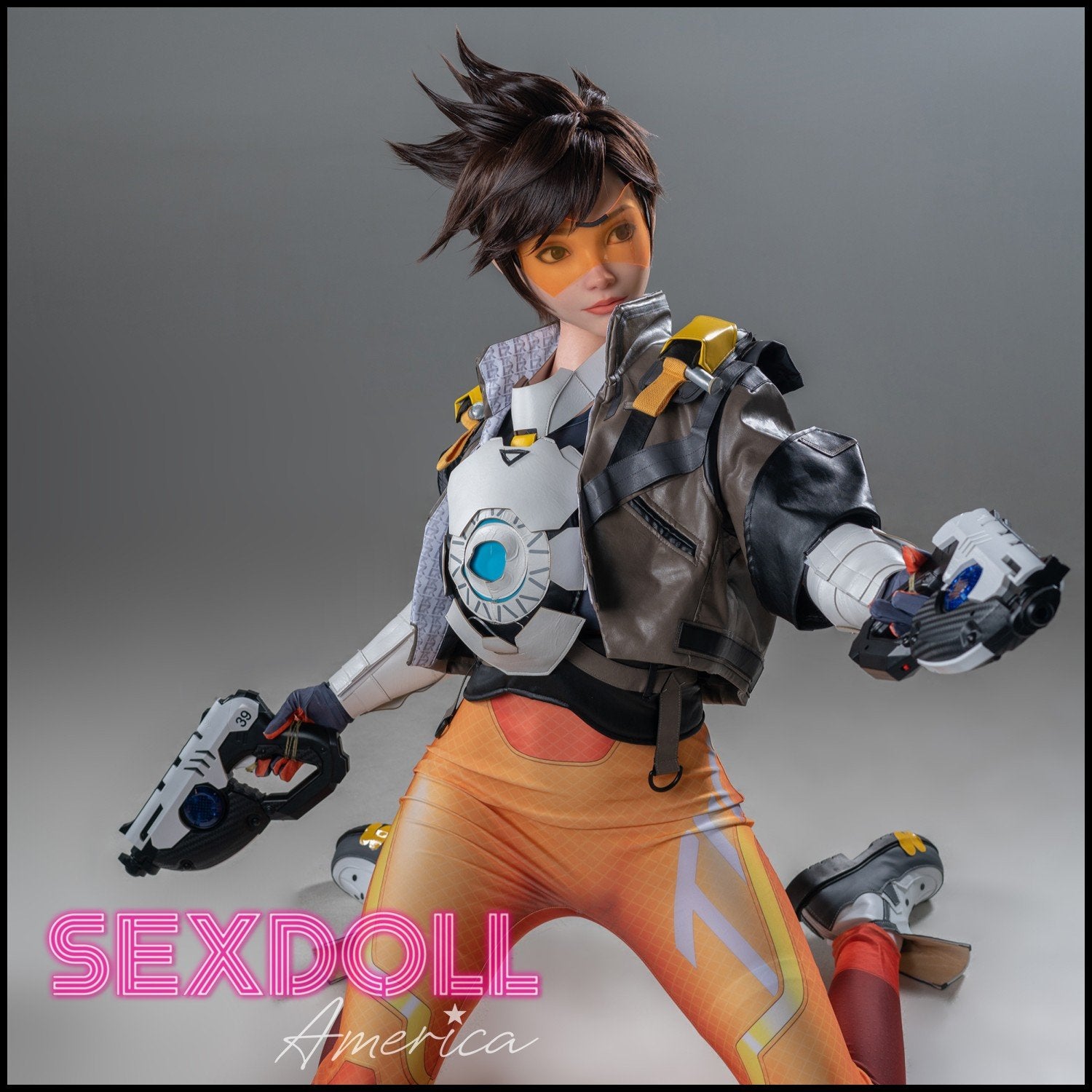 Realistic Sex Doll 167 (5'6") D-Cup Tracer - Full Silicone - Game Lady by Sex Doll America