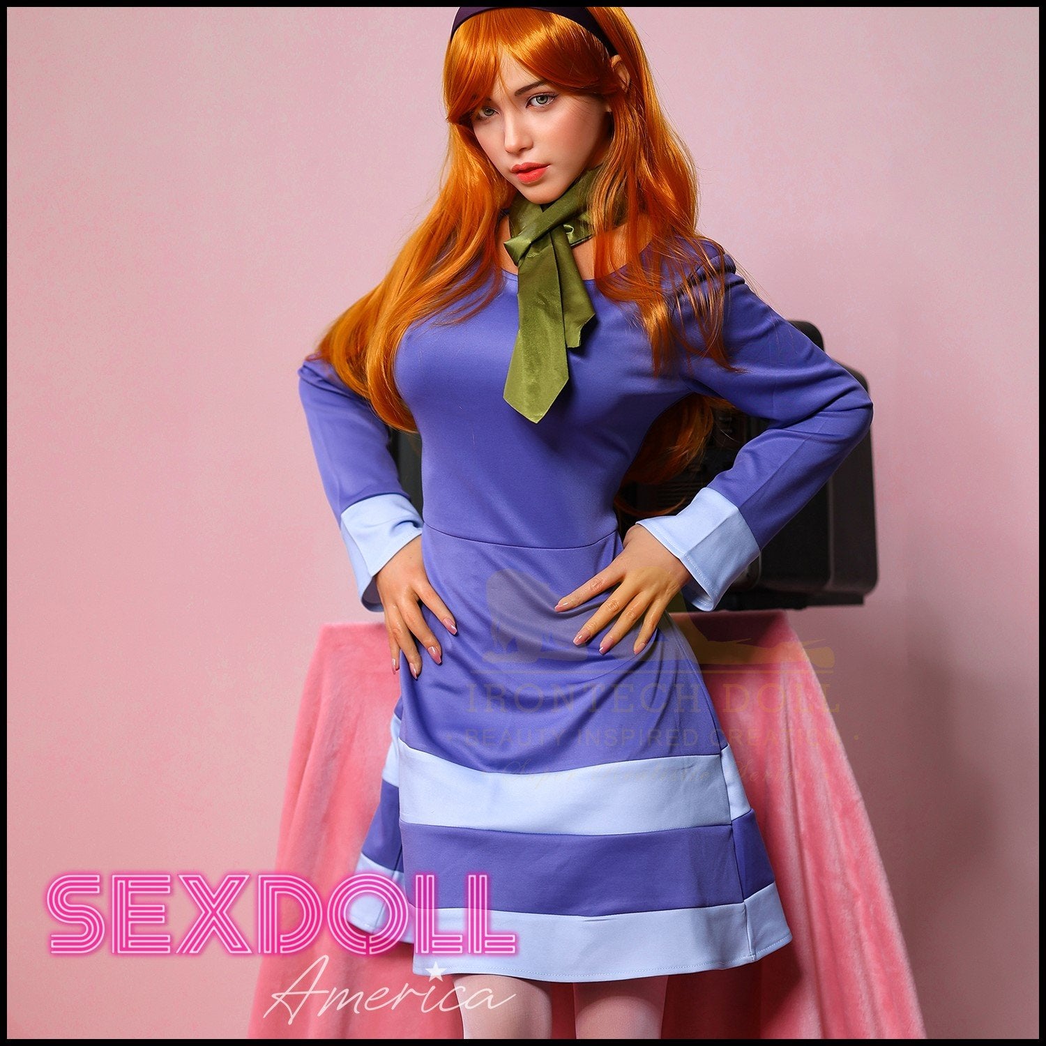 Realistic Sex Doll 167 (5'6") G-Cup Daphne (Head #S42) Full Silicone - IRONTECH Dolls by Sex Doll America