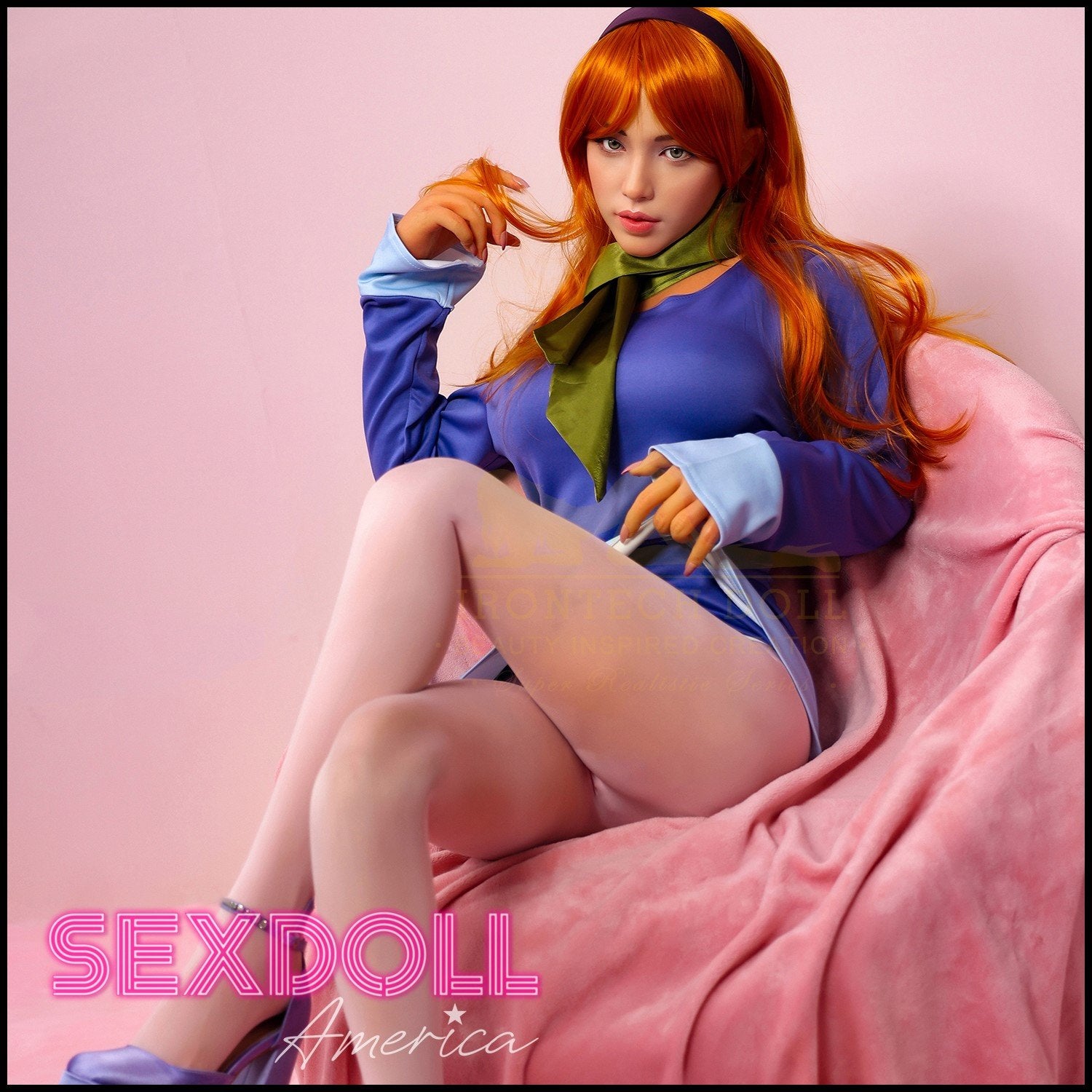 Realistic Sex Doll 167 (5'6") G-Cup Daphne (Head #S42) Full Silicone - IRONTECH Dolls by Sex Doll America