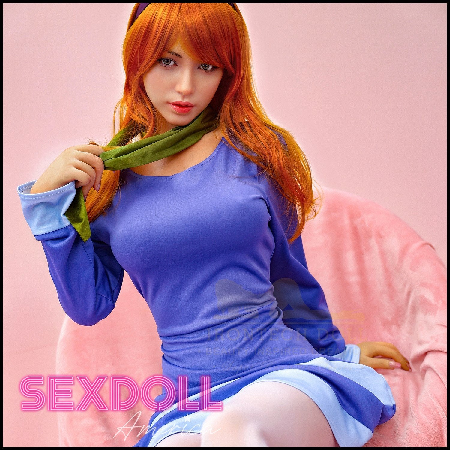 Realistic Sex Doll 167 (5'6") G-Cup Daphne (Head #S42) Full Silicone - IRONTECH Dolls by Sex Doll America