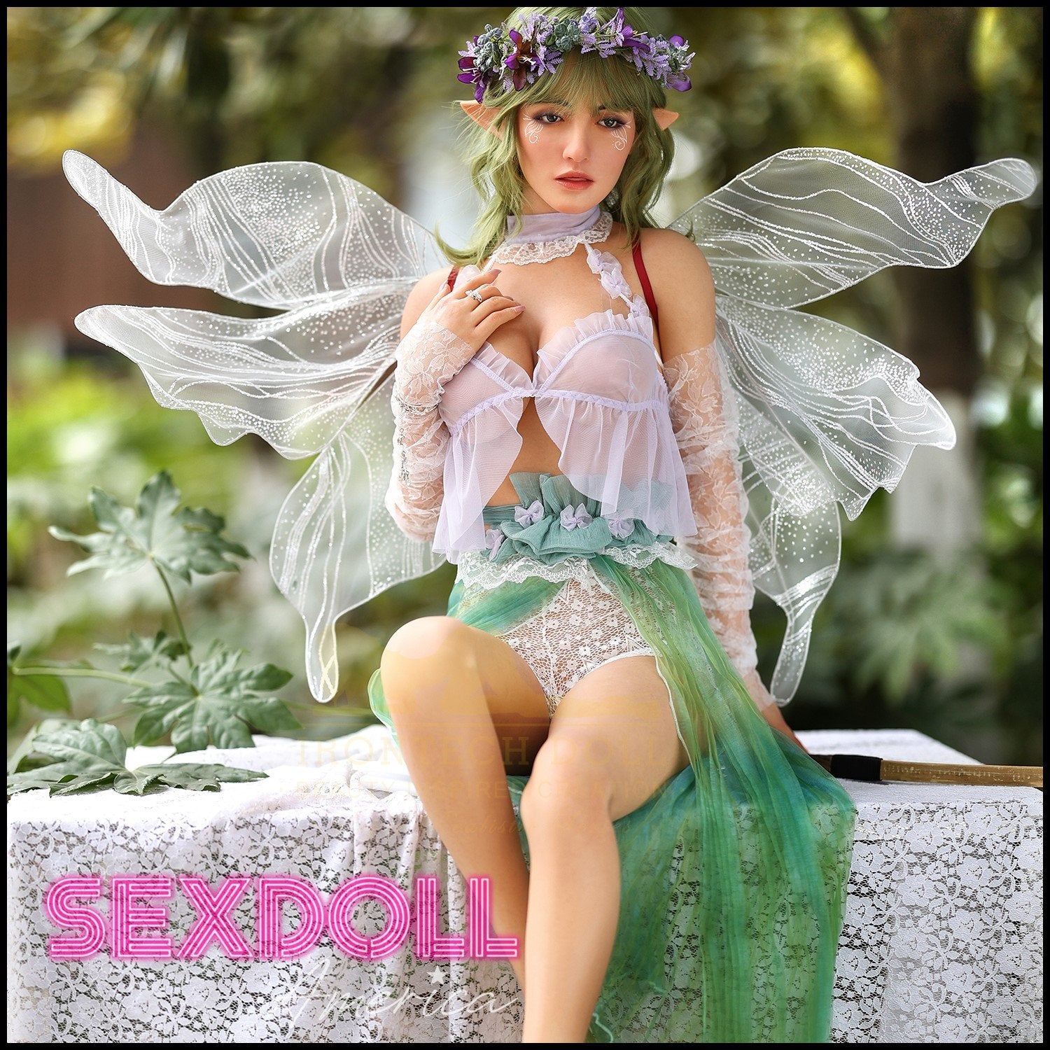 Realistic Sex Doll 167 (5'6") G-Cup Echo Elf (Head #S48) Full Silicone - IRONTECH Dolls by Sex Doll America
