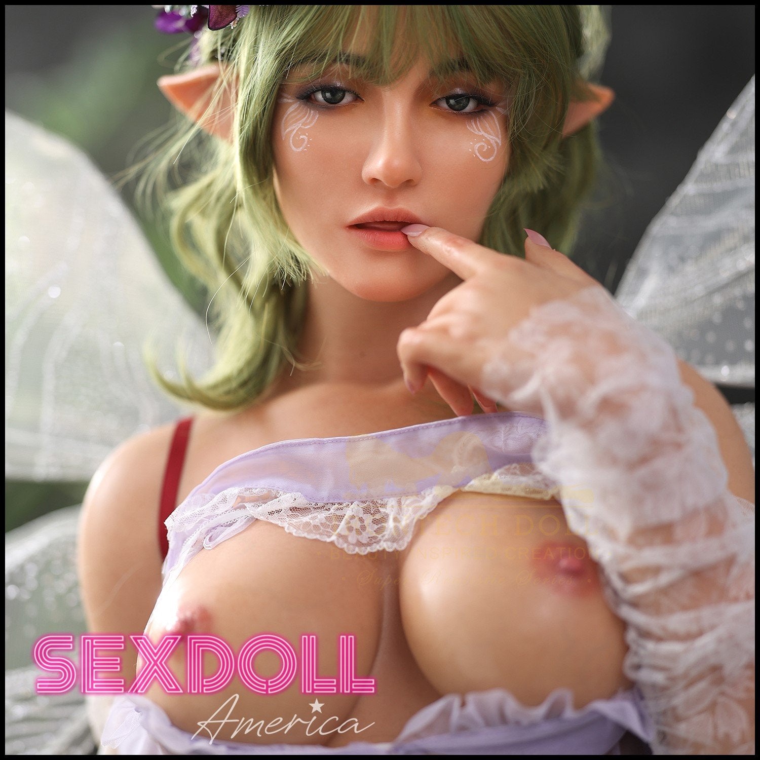 Realistic Sex Doll 167 (5'6") G-Cup Echo Elf (Head #S48) Full Silicone - IRONTECH Dolls by Sex Doll America