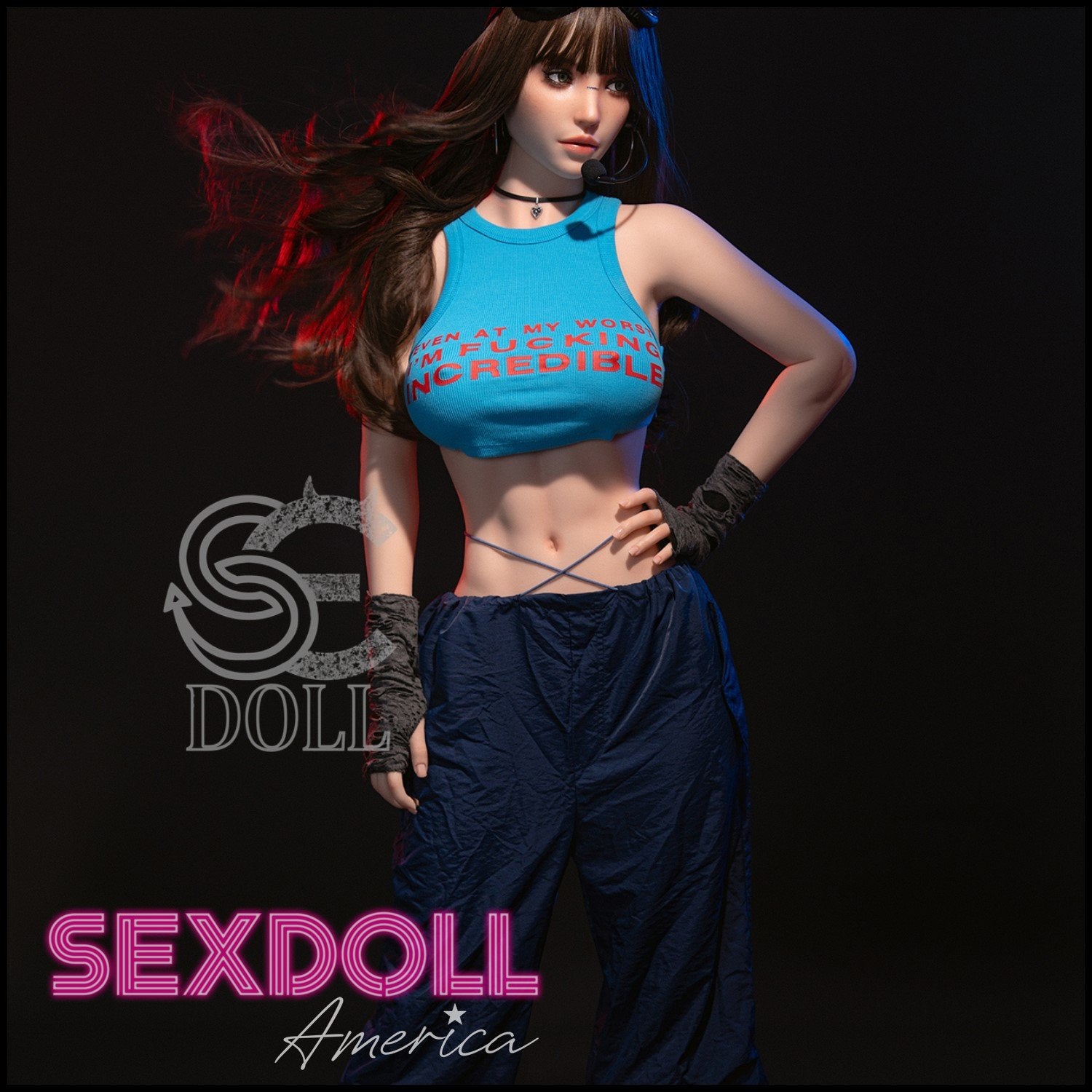 Realistic Sex Doll 167 (5'6") E-Cup Jenny Sexy (Head #088SO) Full Silicone - SE Doll by Sex Doll America