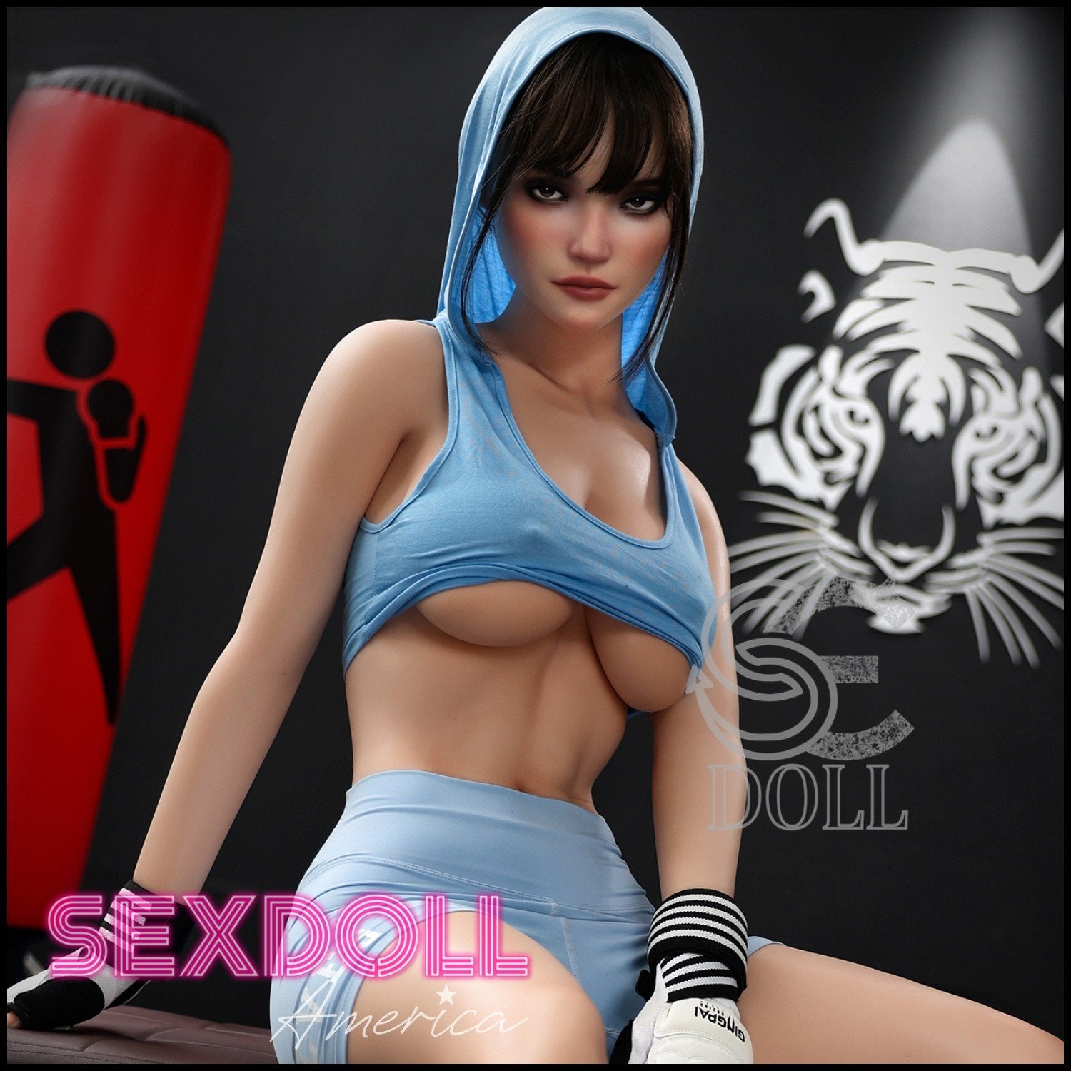 Realistic Sex Doll 167 (5'6") E-Cup Jenny (Head #088SO) Full Silicone - SE Doll by Sex Doll America
