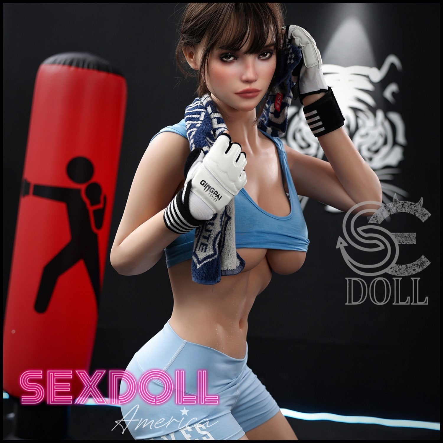 Realistic Sex Doll 167 (5'6") E-Cup Jenny (Head #088SO) Full Silicone - SE Doll by Sex Doll America