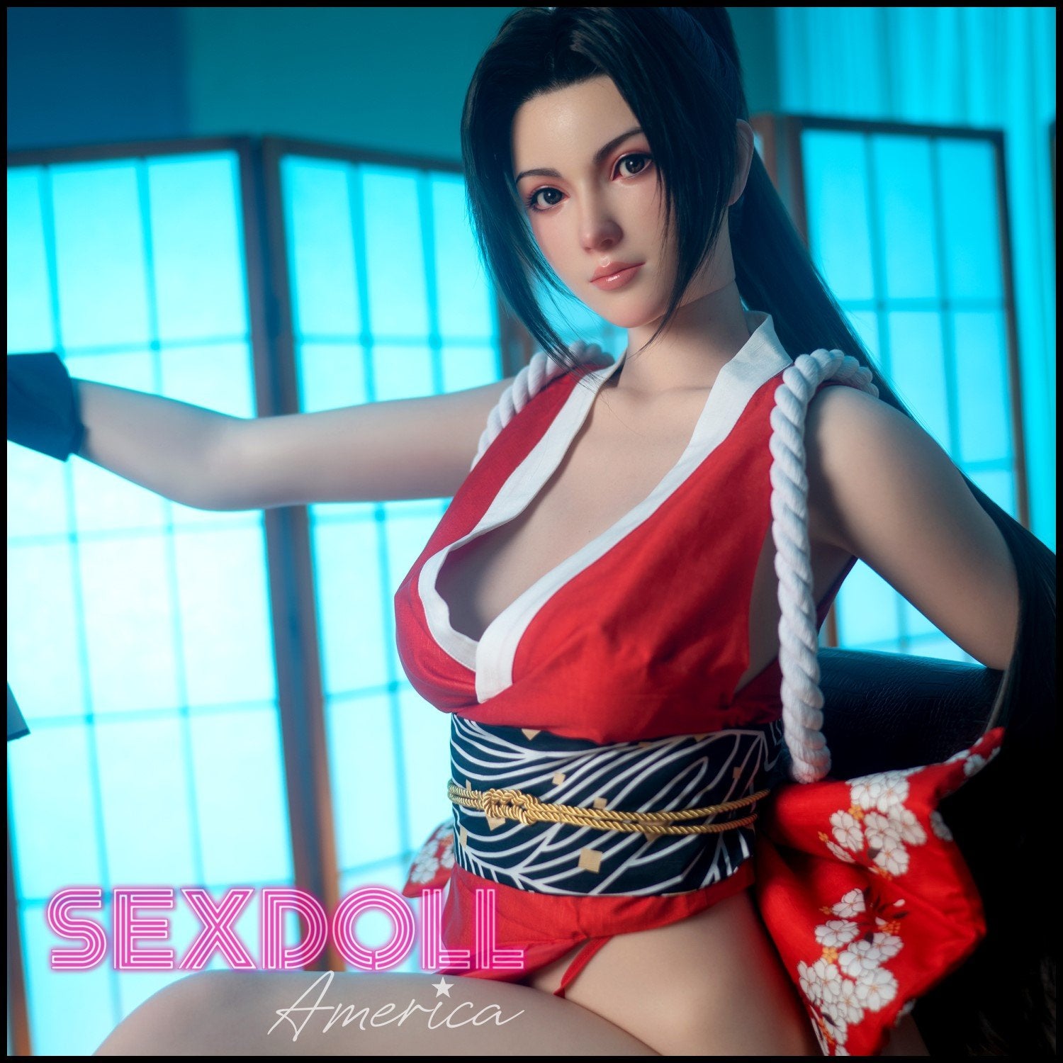 Realistic Sex Doll 168 (5'6") D-Cup Fatal Lady - Full Silicone - Game Lady by Sex Doll America