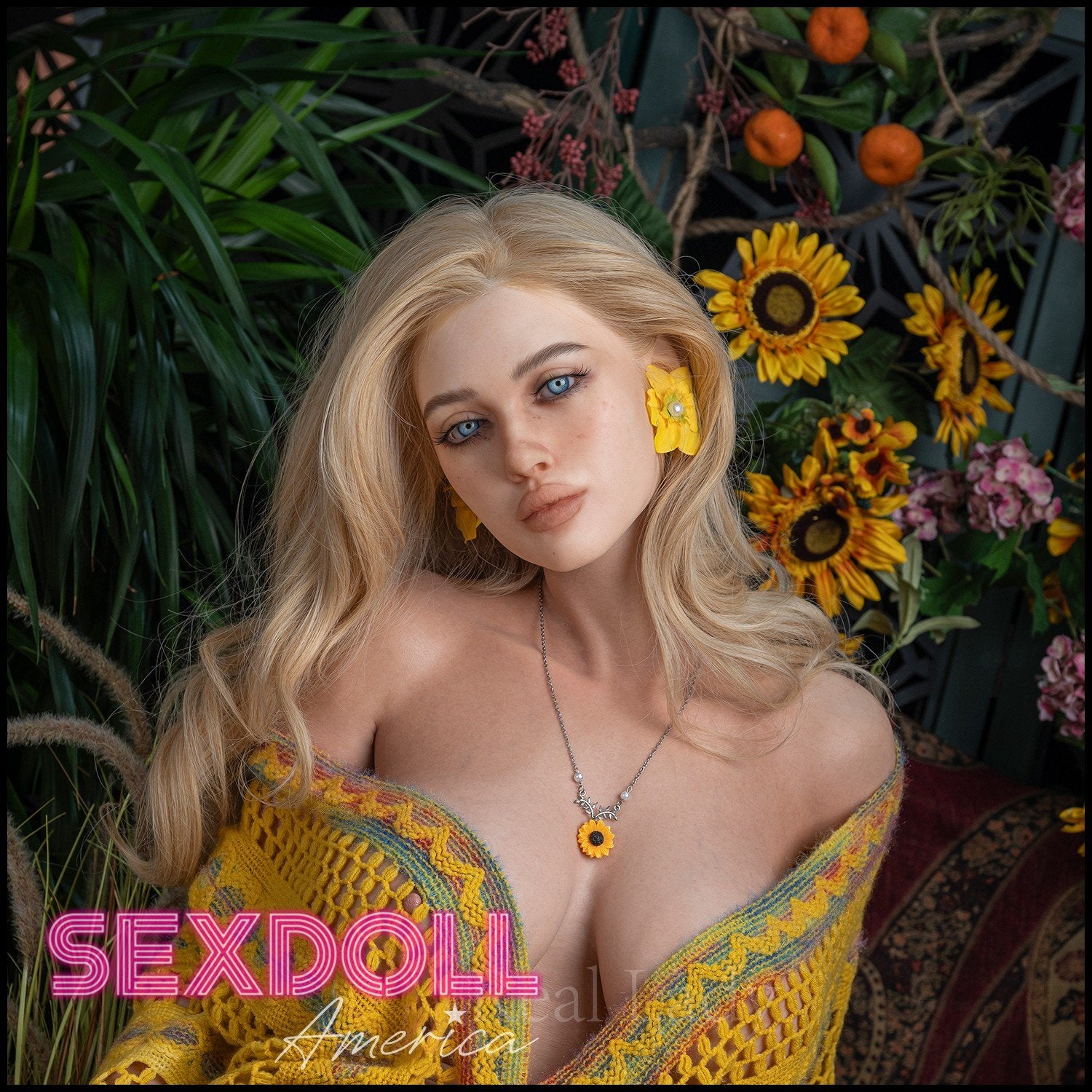 Realistic Sex Doll 168 (5'6") K-Cup Scarlett (Head #R4) Full Silicone - Real Lady by Sex Doll America