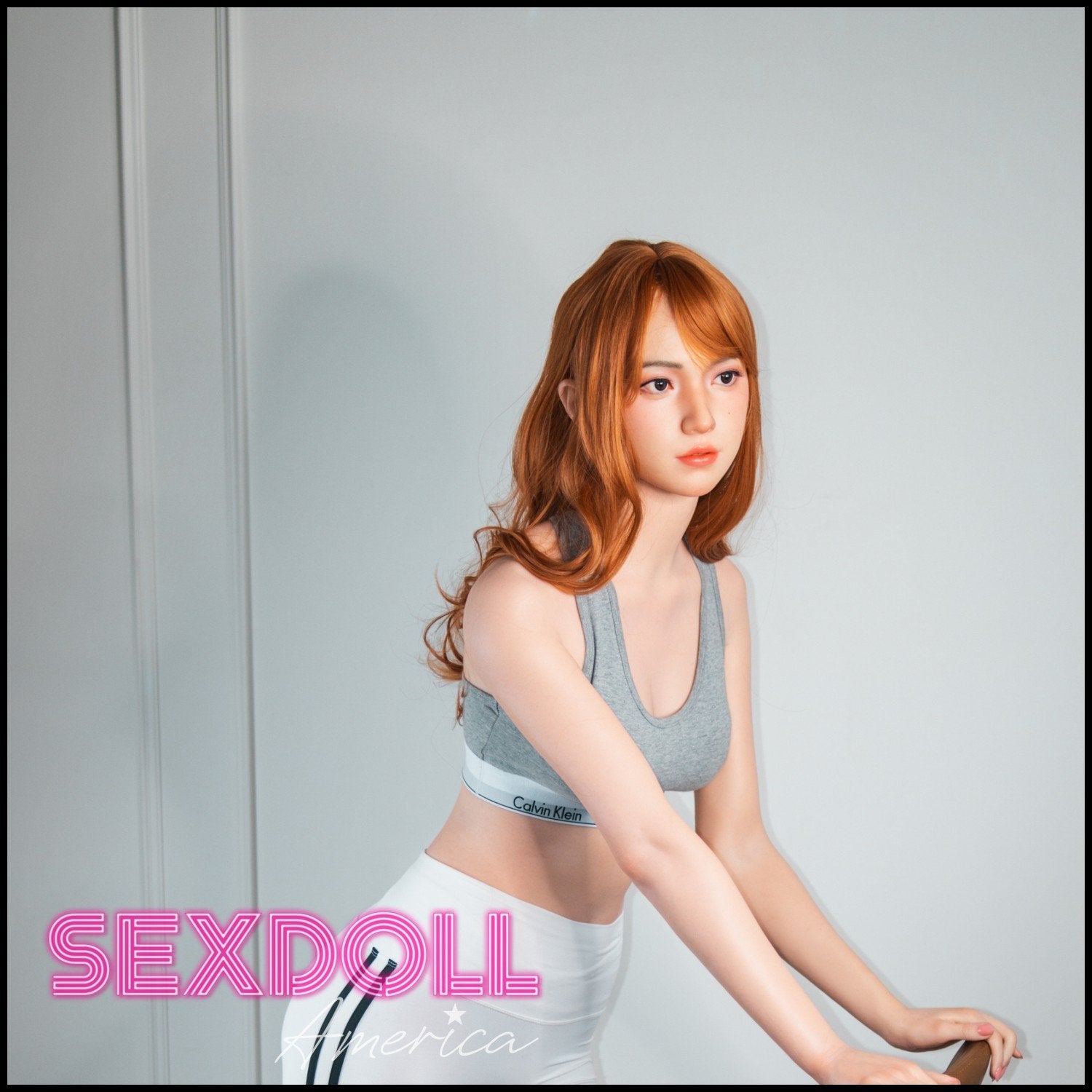 Zelex Realistic Sex Doll Red Head Asian Japanese Chinese Small Tits Boobs