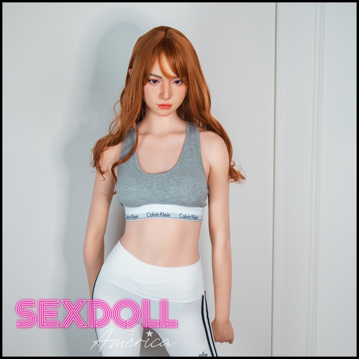 Zelex Realistic Sex Doll Red Head Tall Long Legs Small Tits Boobs