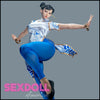 Realistic Sex Doll 169 (5'6") F-Cup Chun Li - Full Silicone - Game Lady by Sex Doll America