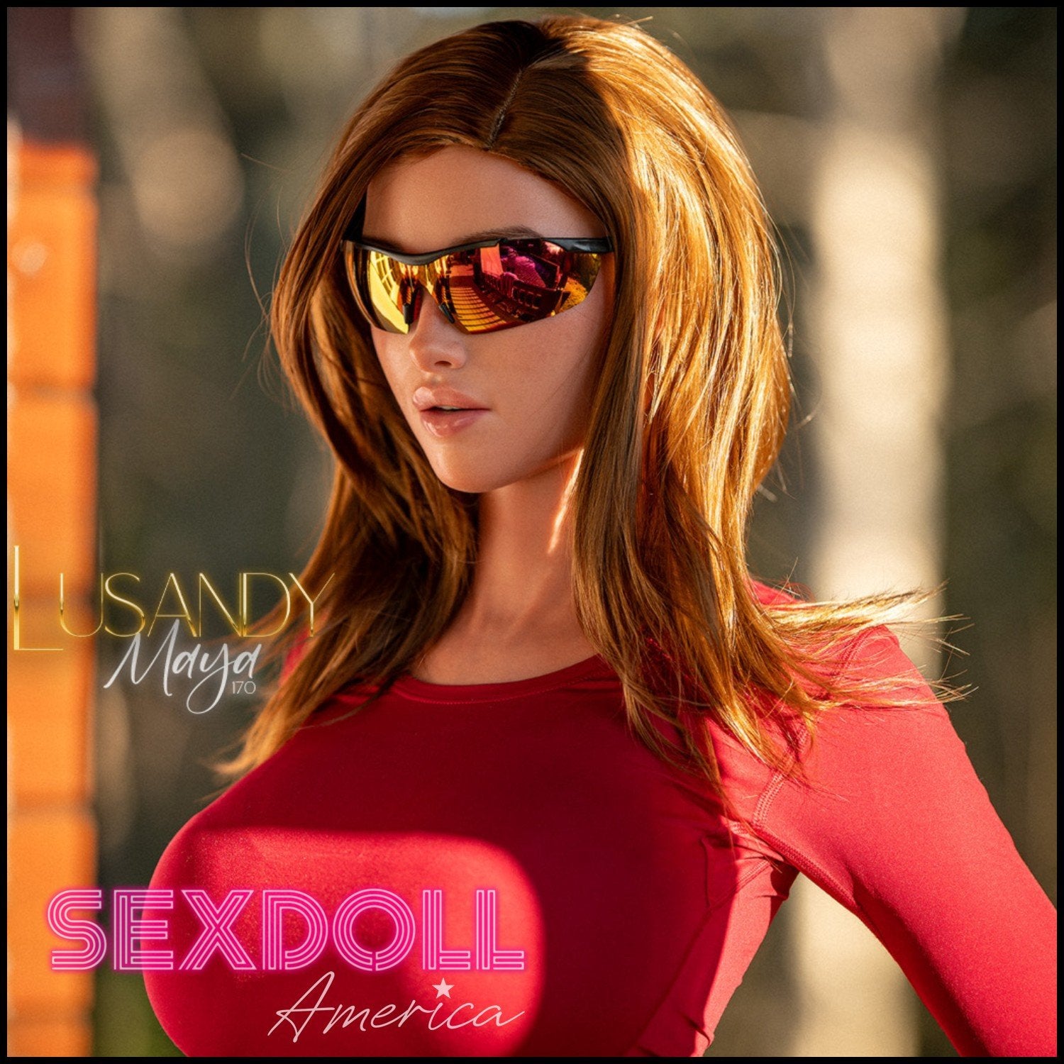 Realistic Sex Doll 170 (5'7") L-Cup Maya - Full Silicone - Lusandy by Sex Doll America
