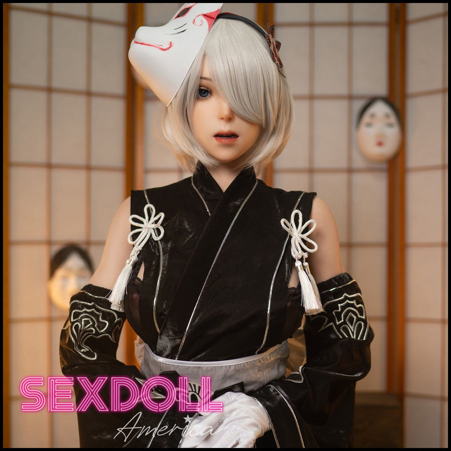 Realistic Sex Doll 171 (5'7") G-Cup Combat Lady Movable Jaw - Full Silicone - Game Lady by Sex Doll America