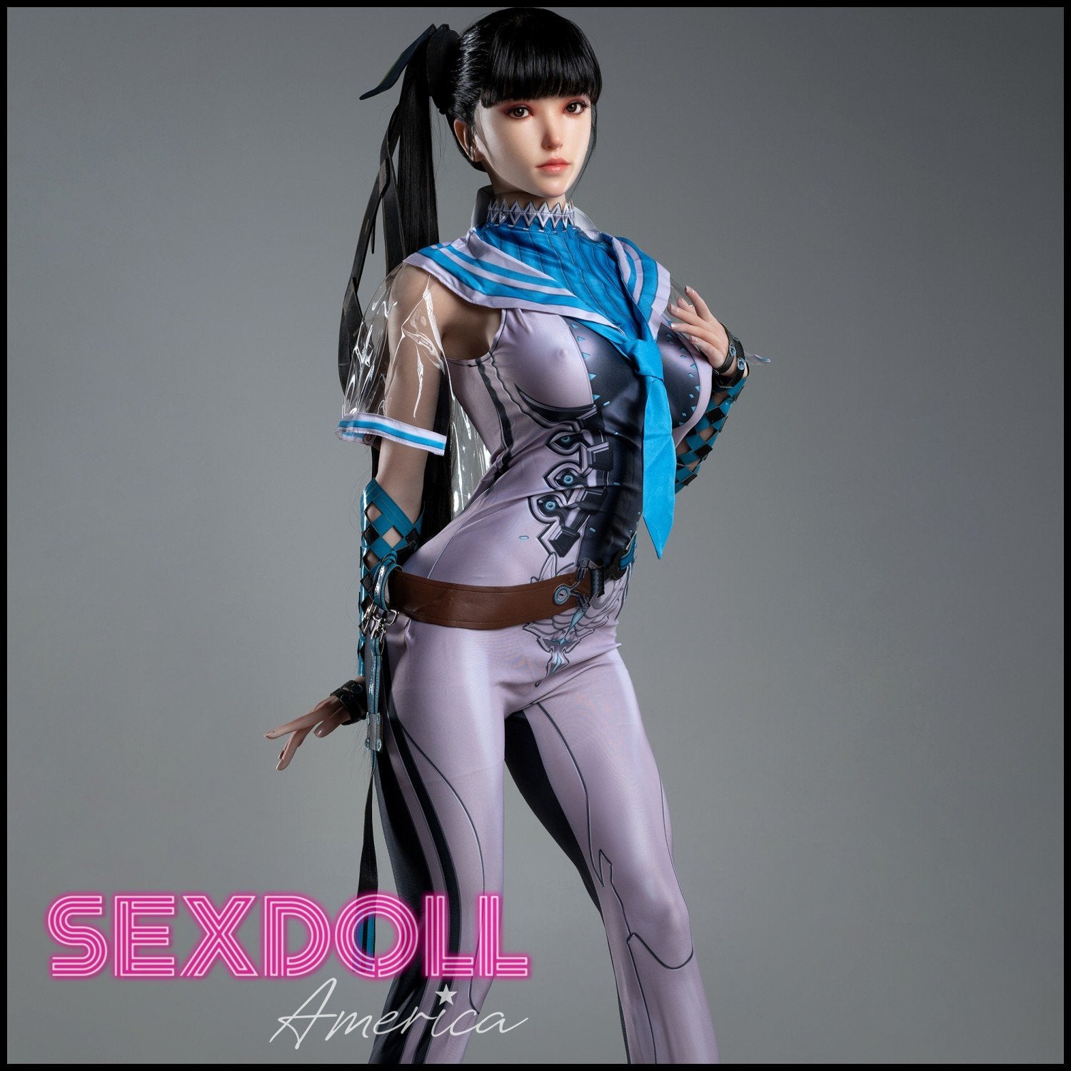 Realistic Sex Doll 171 (5'7") G-Cup Stellar - Full Silicone - Game Lady by Sex Doll America