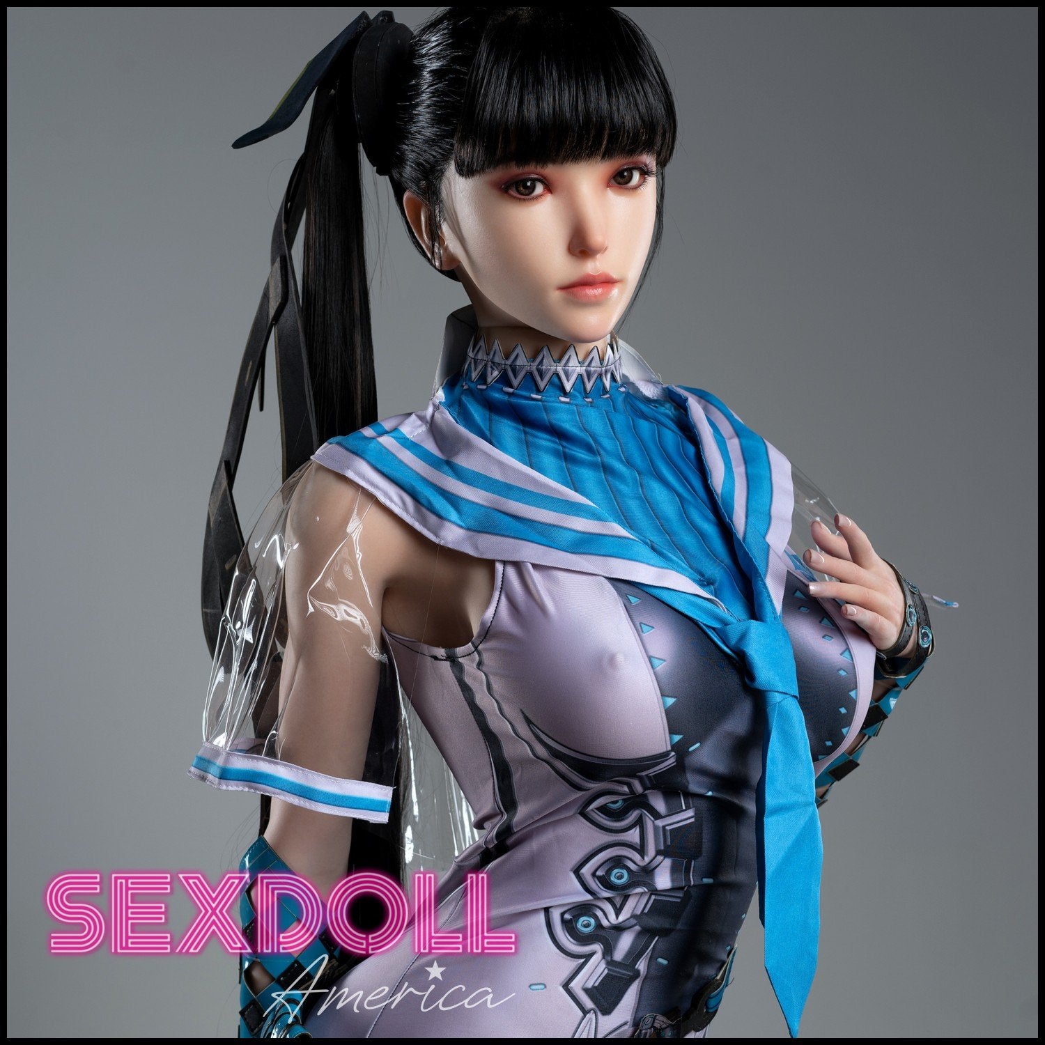 Realistic Sex Doll 171 (5'7") G-Cup Stellar - Full Silicone - Game Lady by Sex Doll America