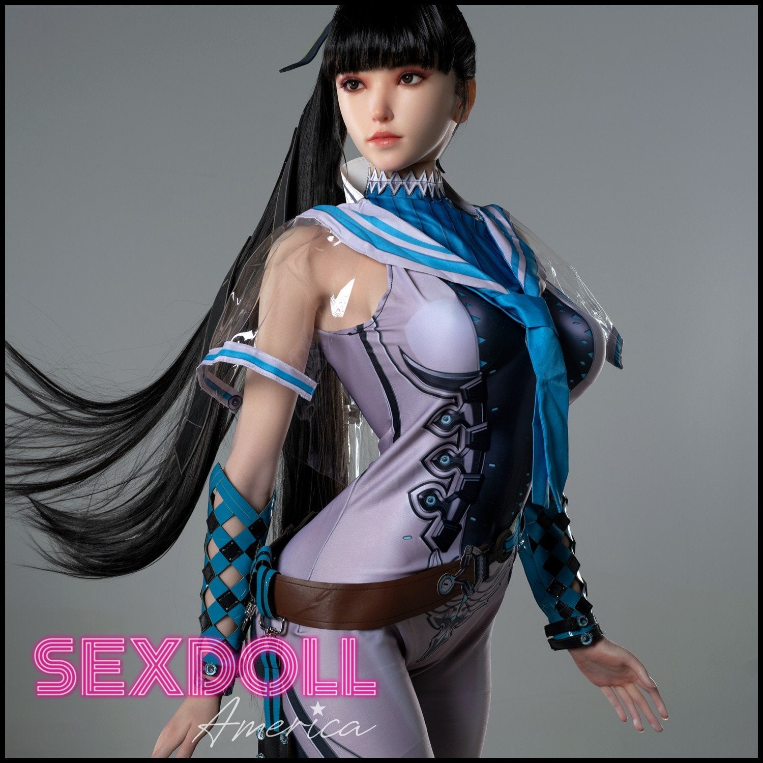 Realistic Sex Doll 171 (5'7") G-Cup Stellar - Full Silicone - Game Lady by Sex Doll America