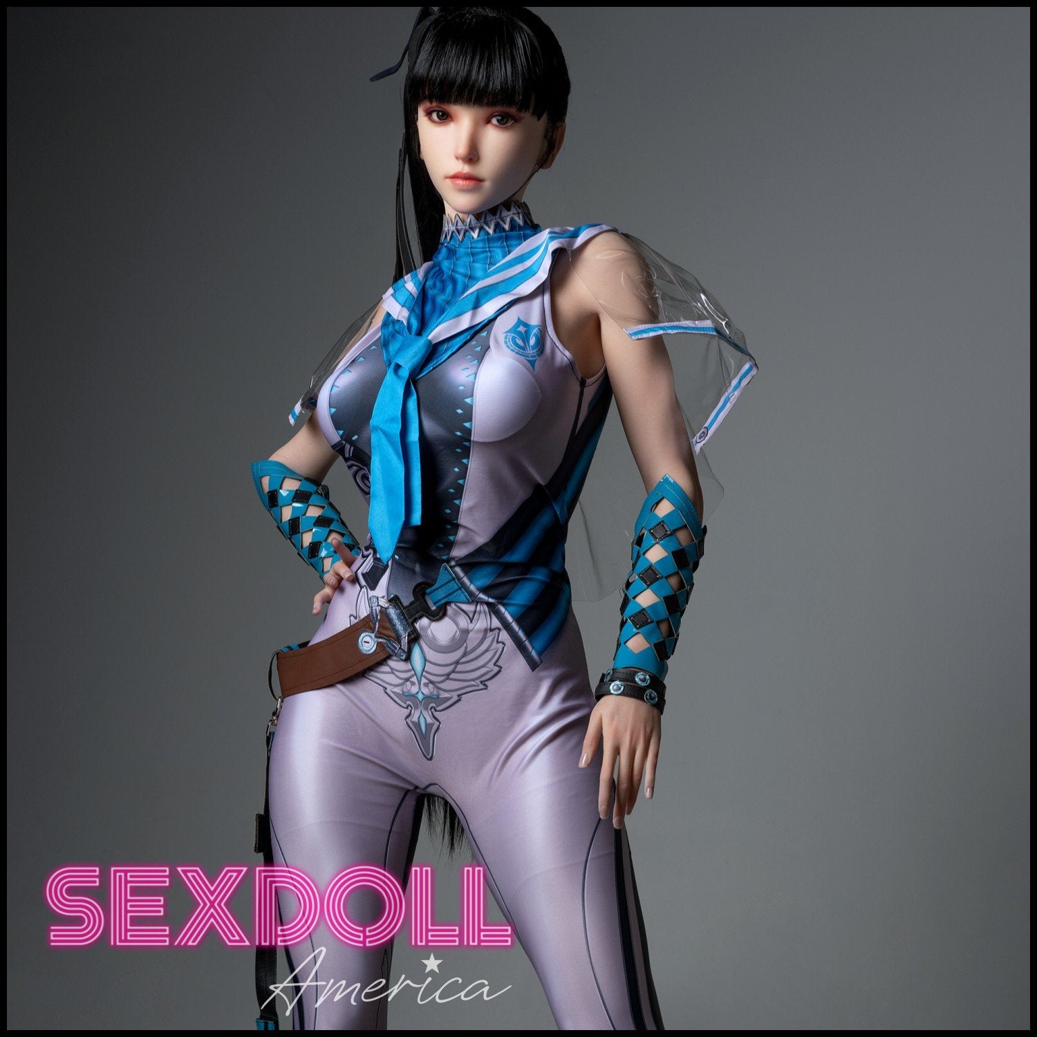 Realistic Sex Doll 171 (5'7") G-Cup Stellar - Full Silicone - Game Lady by Sex Doll America