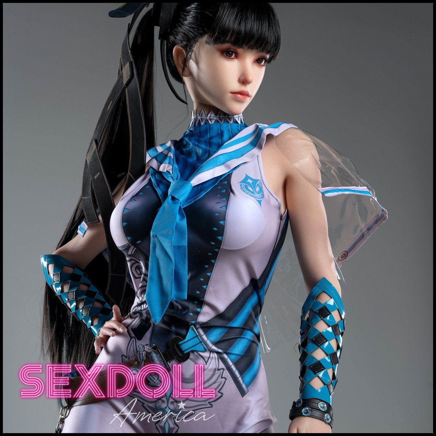 Realistic Sex Doll 171 (5'7") G-Cup Stellar - Full Silicone - Game Lady by Sex Doll America