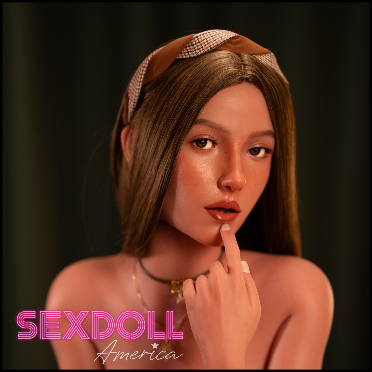 Zelex SLE Realistic Sex Doll Curvy Full Body Brunette Hair Tall Long Legs