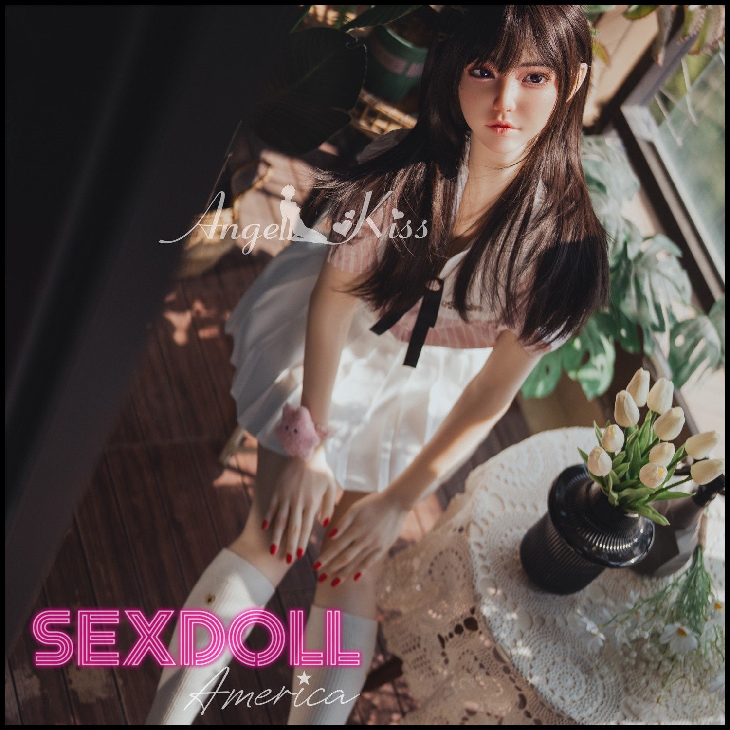 Realistic Sex Doll 175 (5'9") D-Cup Emi (Head #LS63) Full Silicone - Angel Kiss by Sex Doll America