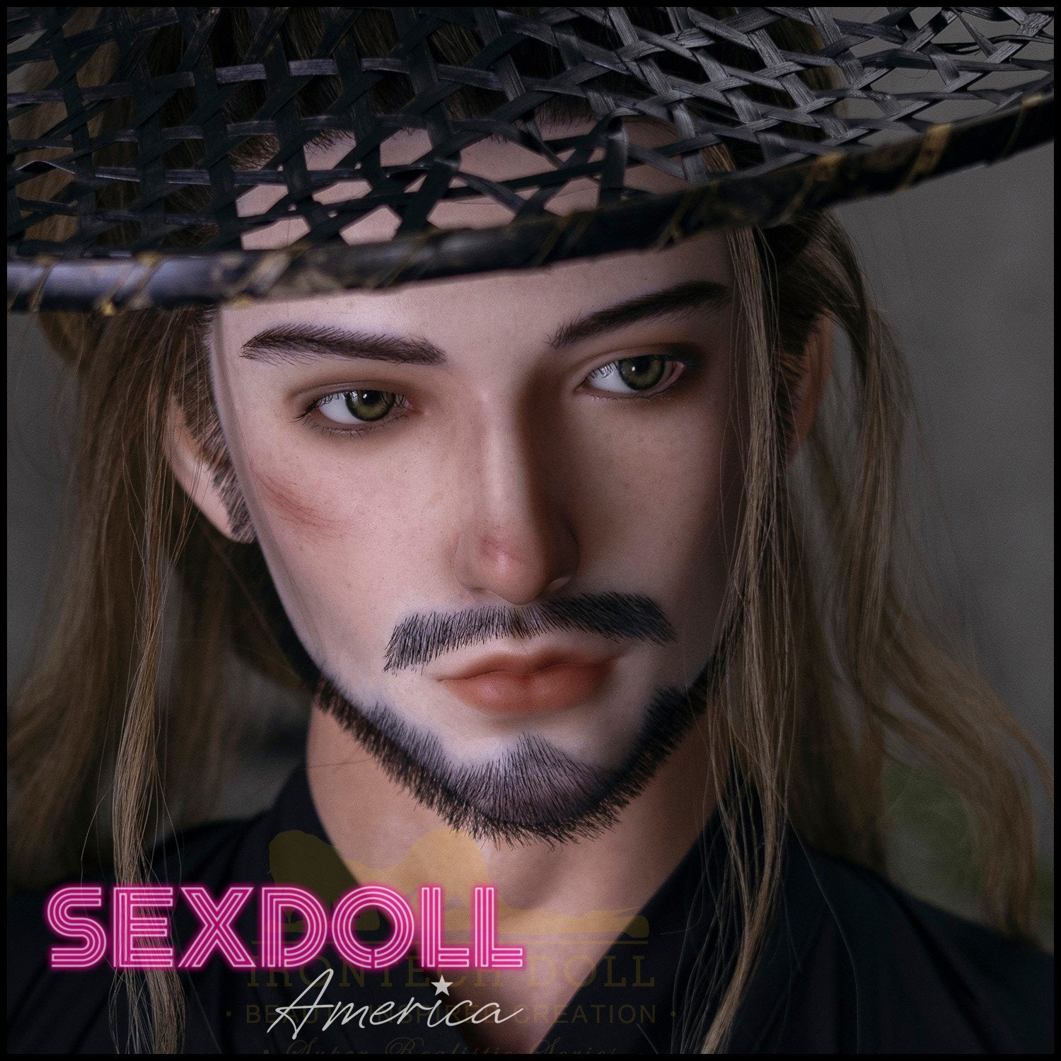 Realistic Sex Doll 176 (5'9") John (Head #M10) Male - Full Silicone - IRONTECH Dolls by Sex Doll America