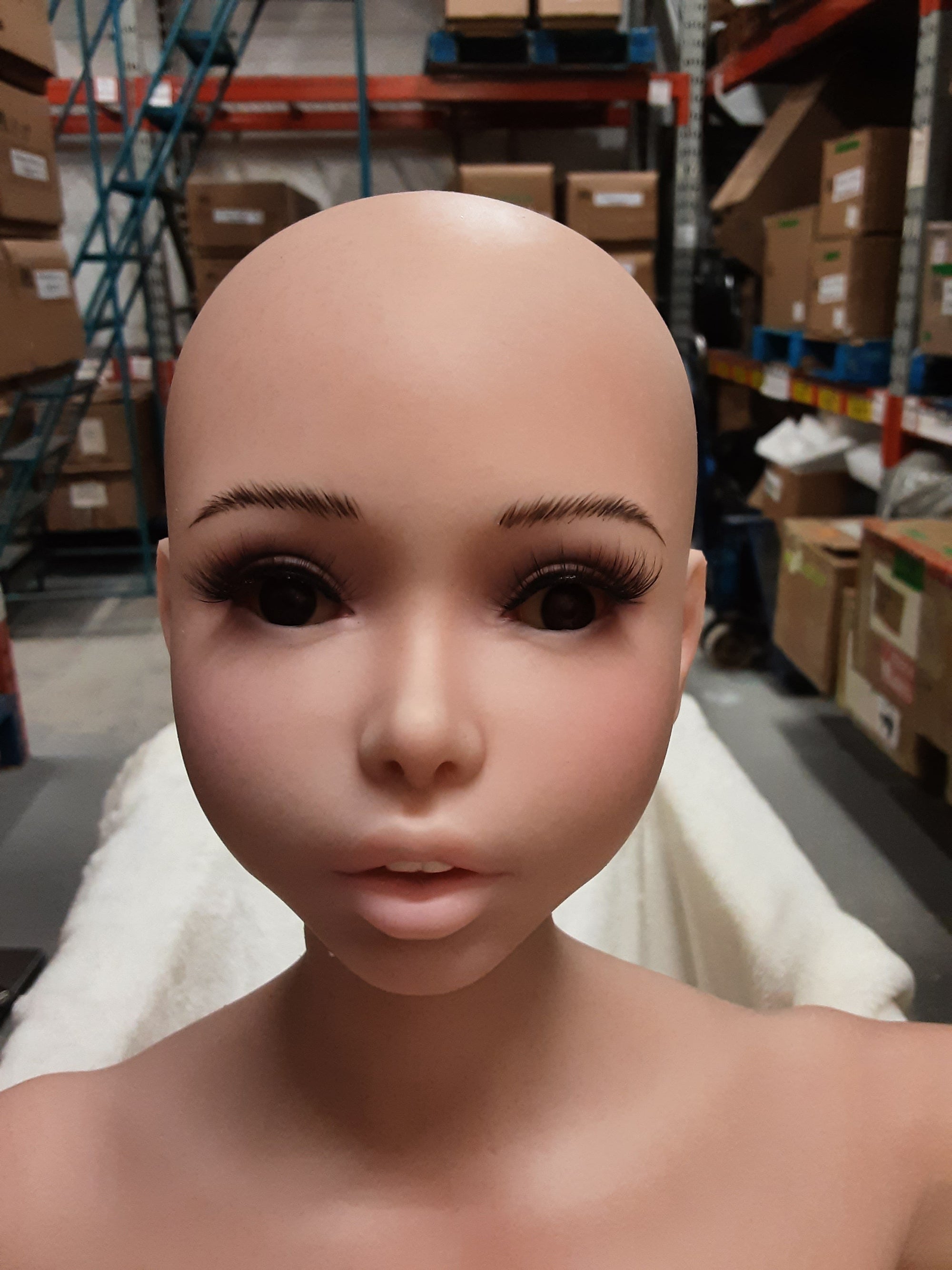 Realistic Sex Doll IN-STOCK - 100 (3'3") J-Cup Ariel S.A.F. - Full Silicone - Piper Doll X1 by Sex Doll America