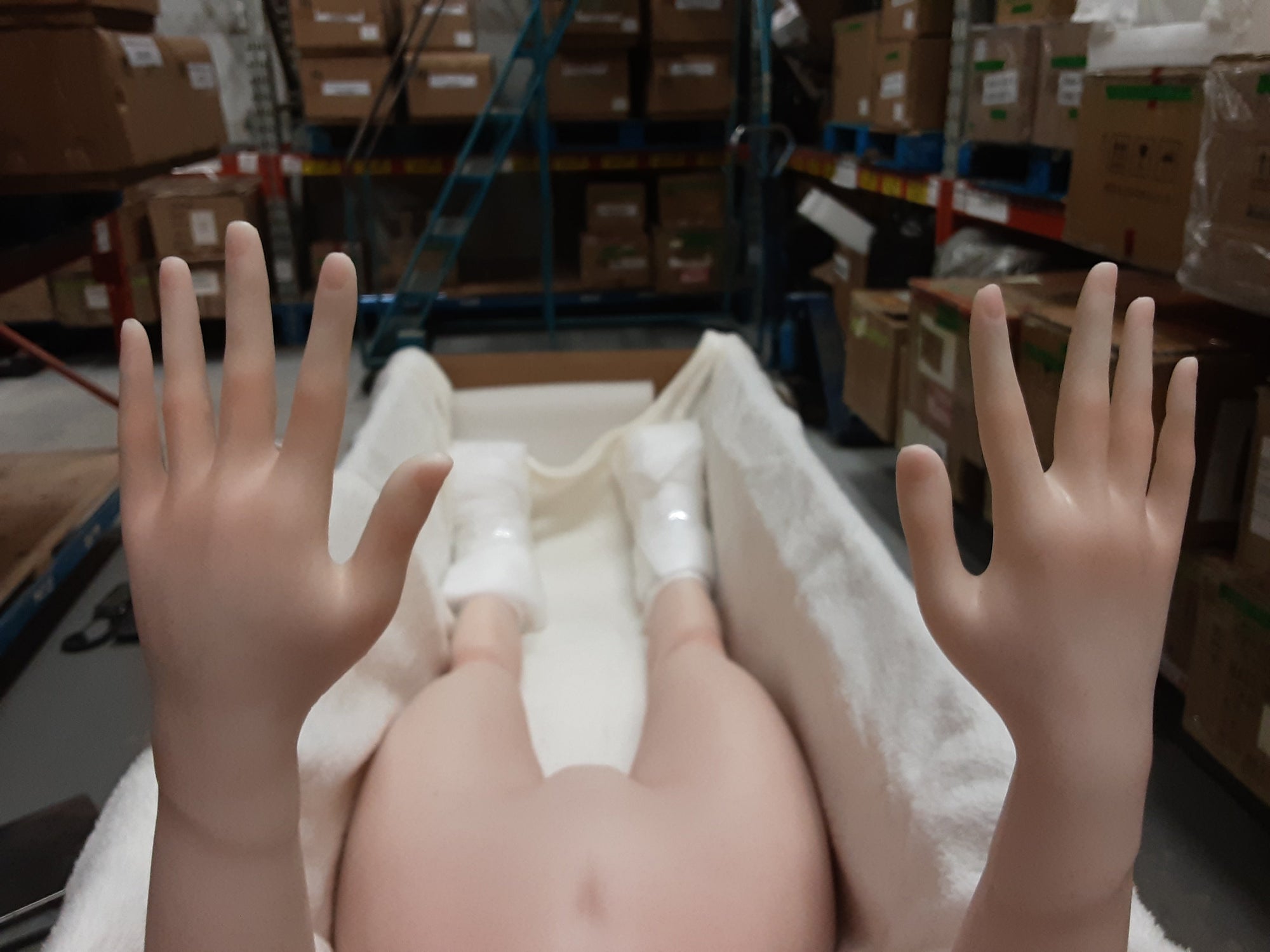 Realistic Sex Doll IN-STOCK - 105 (3'5") H-Cup Iris Silicone - Piper Doll - X2 by Sex Doll America