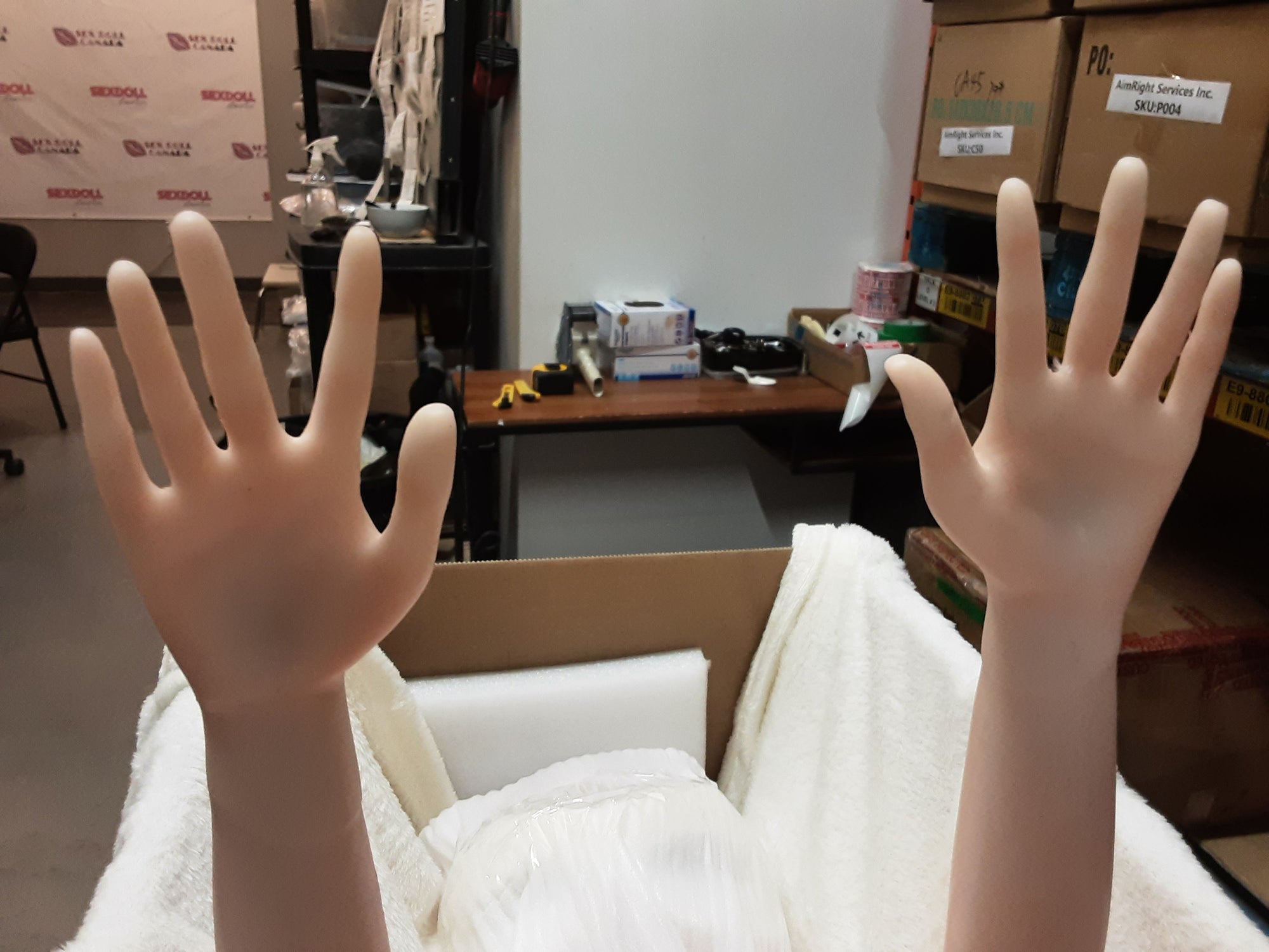 Realistic Sex Doll IN-STOCK - 105 (3'5") H-Cup Iris Silicone - Piper Doll - X2 by Sex Doll America