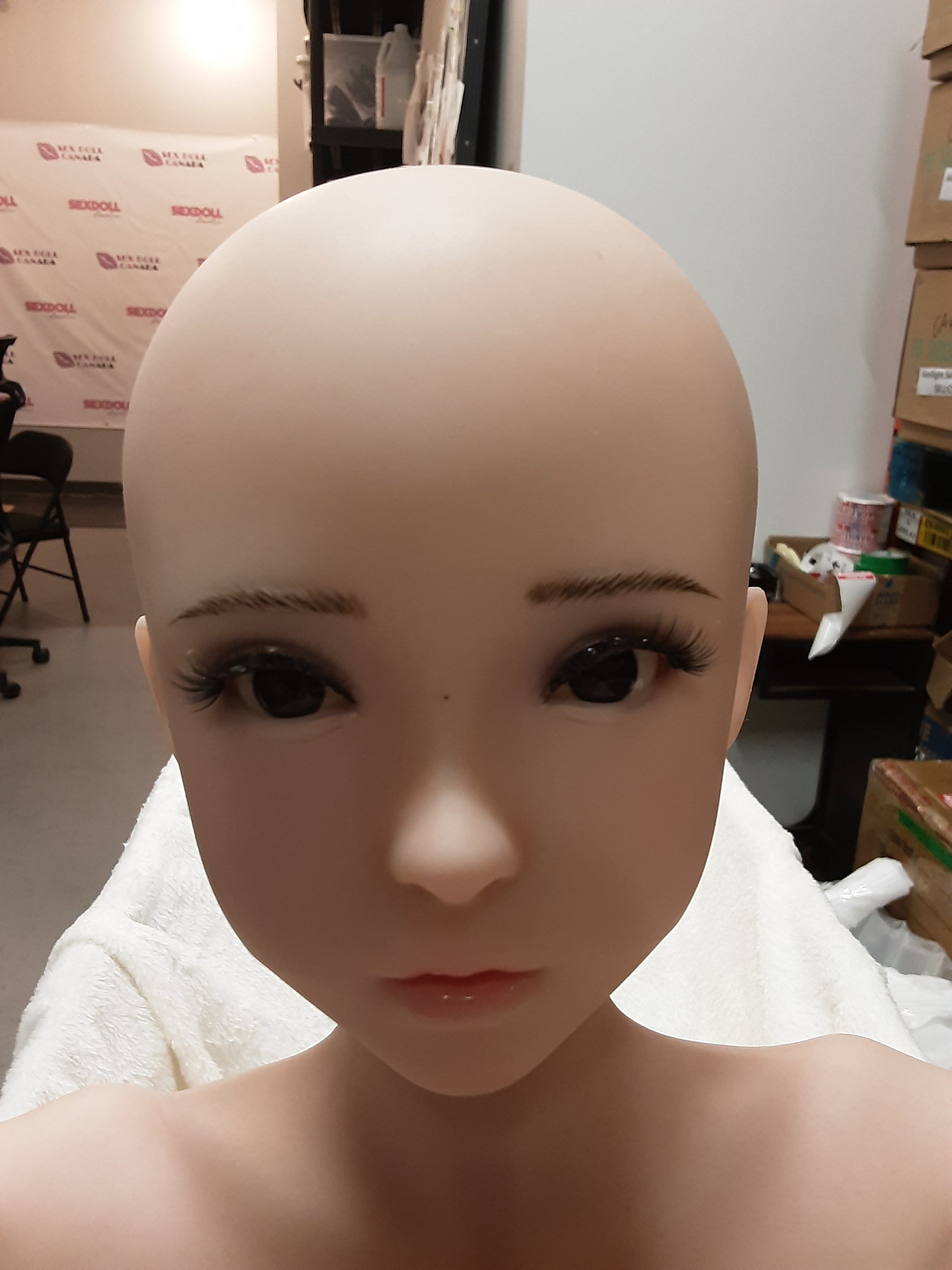 Realistic Sex Doll IN-STOCK - 105 (3'5") H-Cup Iris Silicone - Piper Doll - X2 by Sex Doll America