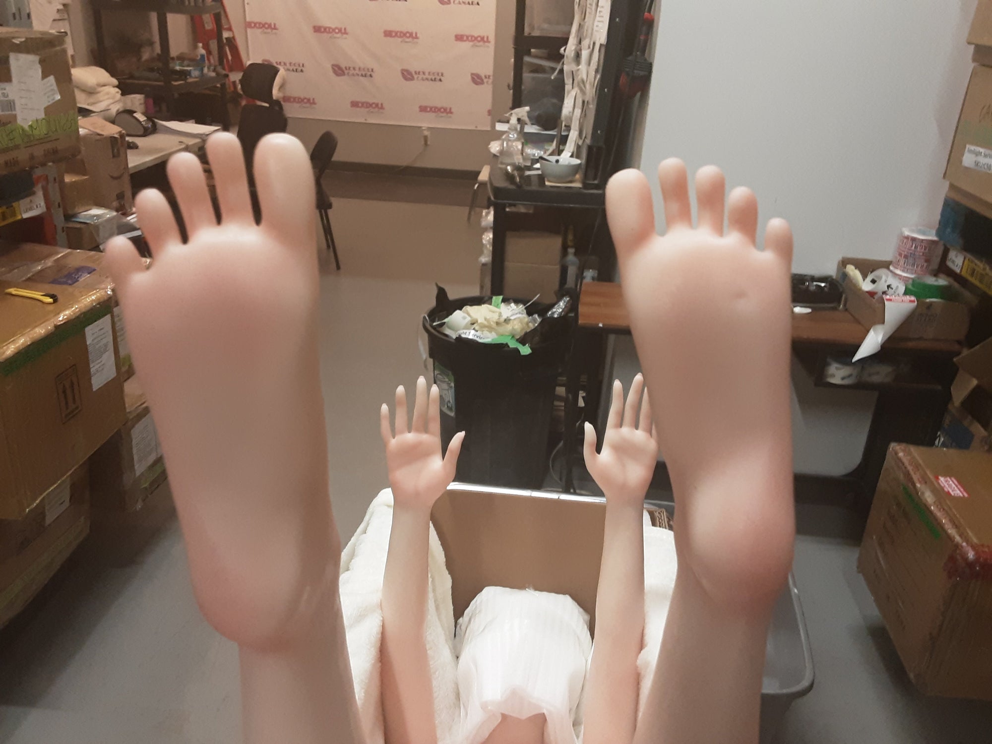 Realistic Sex Doll IN-STOCK - 100 (3'3") J-Cup Ariel S.A.F. - Full Silicone - Piper Doll X2 by Sex Doll America