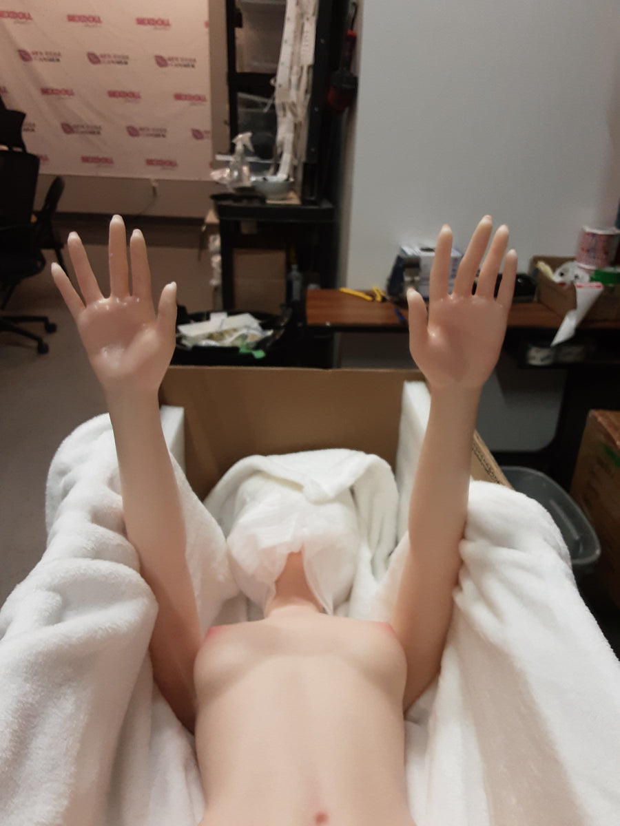 Realistic Sex Doll IN-STOCK - 100 (3'3") B-Cup Elsa S.A.F. - Full Silicone - Piper Doll - X5 by Sex Doll America