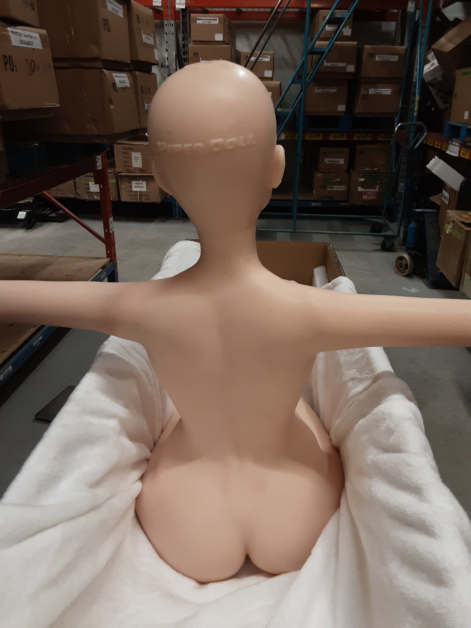 Realistic Sex Doll IN-STOCK - 100 (3'3") B-Cup Elsa S.A.F. - Full Silicone - Piper Doll - X5 by Sex Doll America