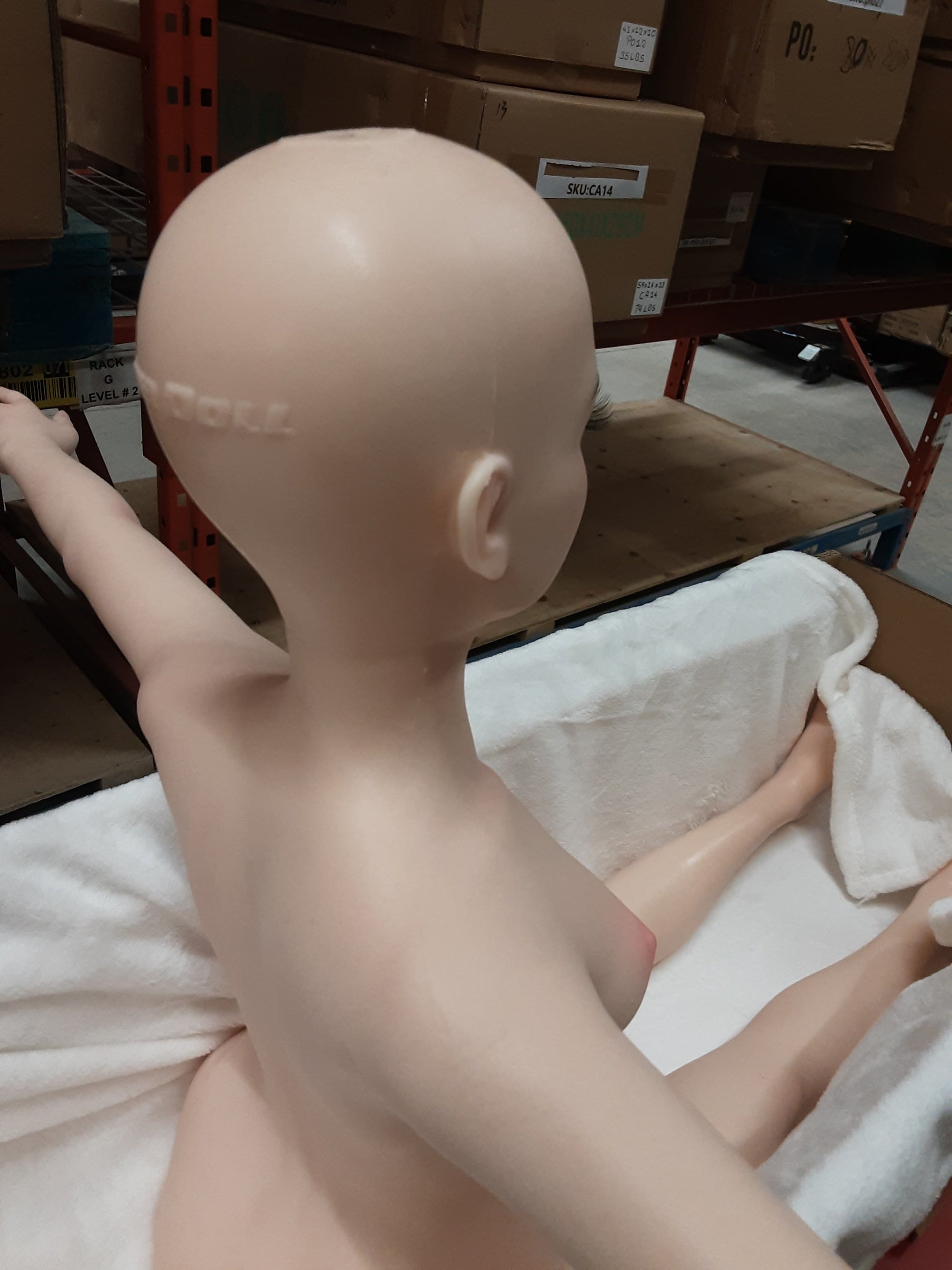 Realistic Sex Doll IN-STOCK - 100 (3'3") B-Cup Elsa S.A.F. - Full Silicone - Piper Doll - X5 by Sex Doll America