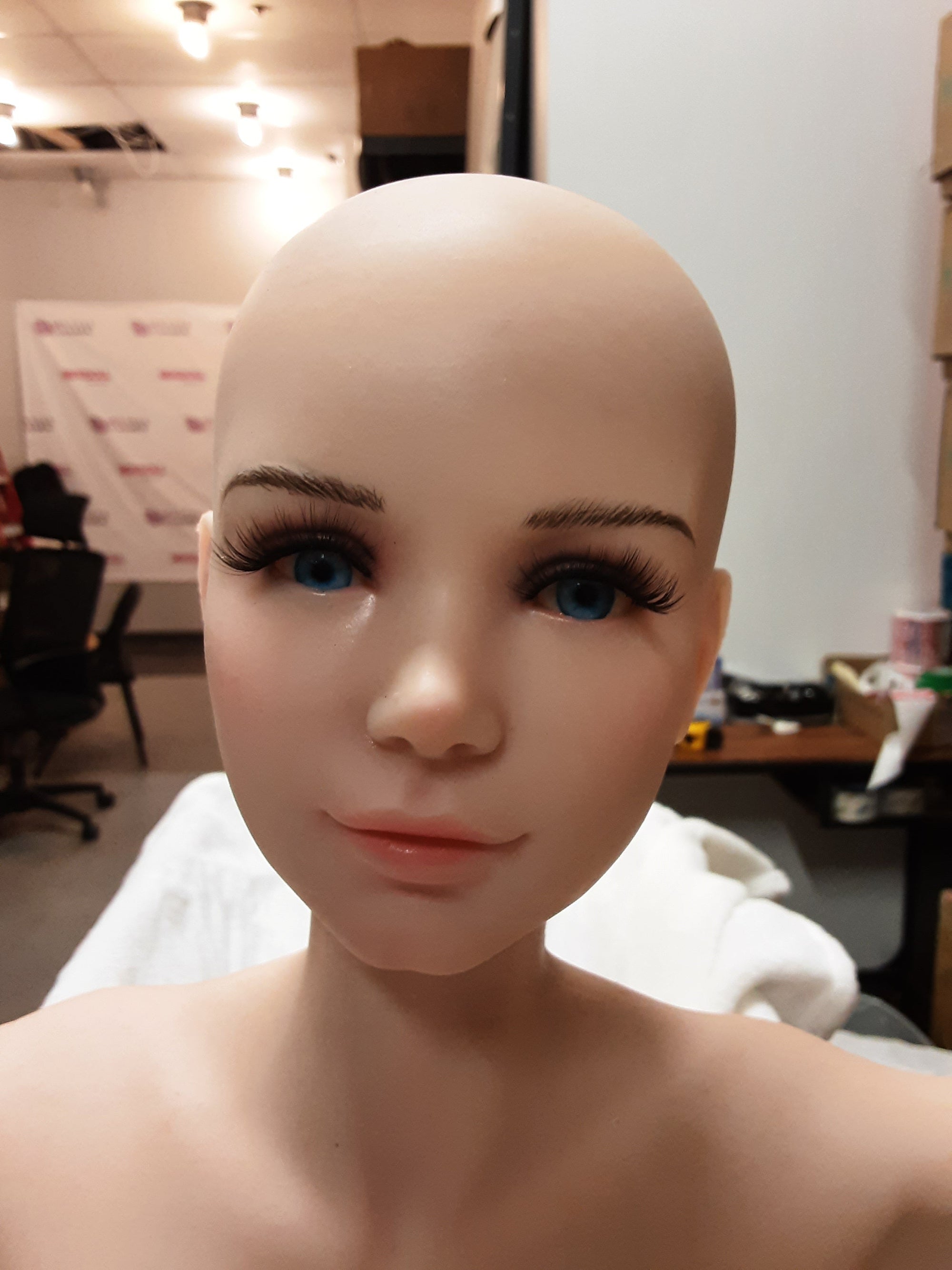 Realistic Sex Doll IN-STOCK - 100 (3'3") B-Cup Elsa S.A.F. - Full Silicone - Piper Doll - X5 by Sex Doll America