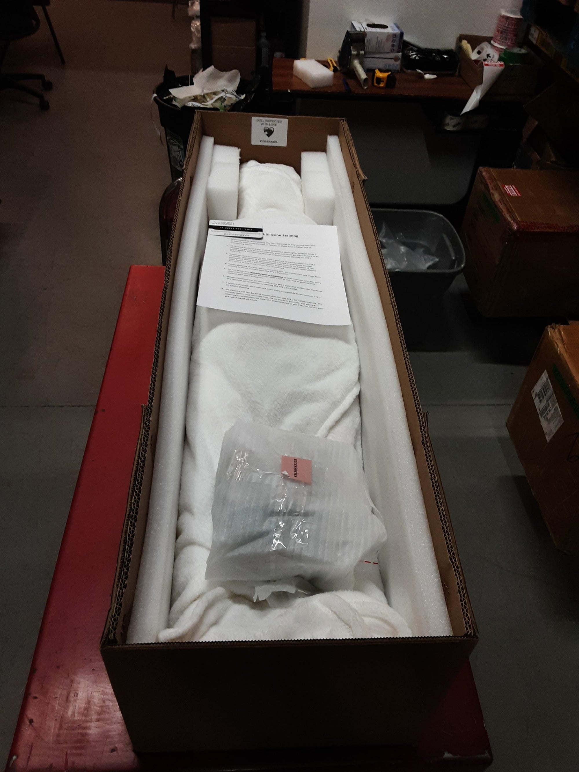 Realistic Sex Doll IN-STOCK - 100 (3'3") B-Cup Elsa S.A.F. - Full Silicone - Piper Doll - X5 by Sex Doll America