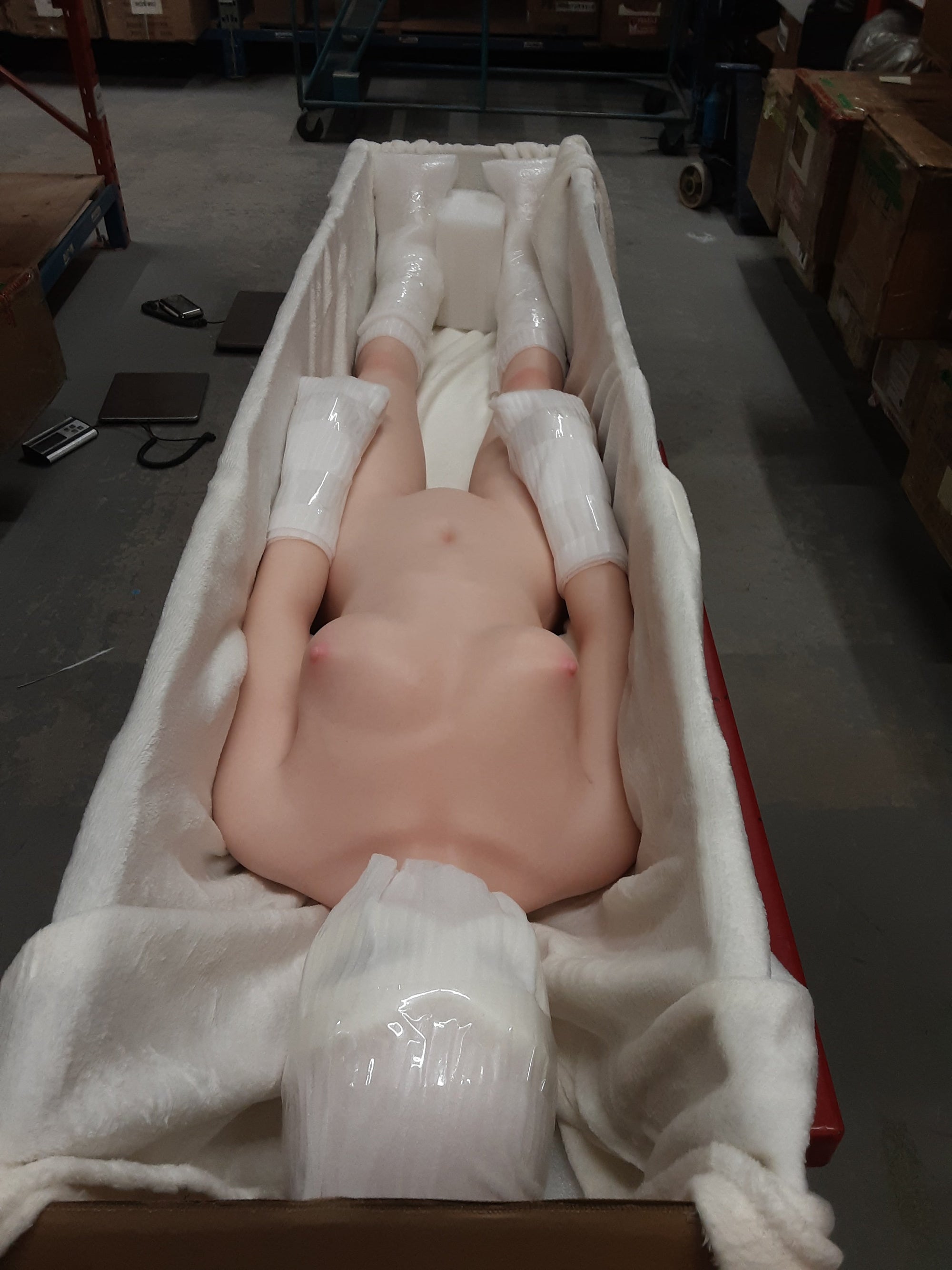 Realistic Sex Doll IN-STOCK - 130 (4'3") B-Cup Aika - Full Silicone - Piper Doll - X4 by Sex Doll America