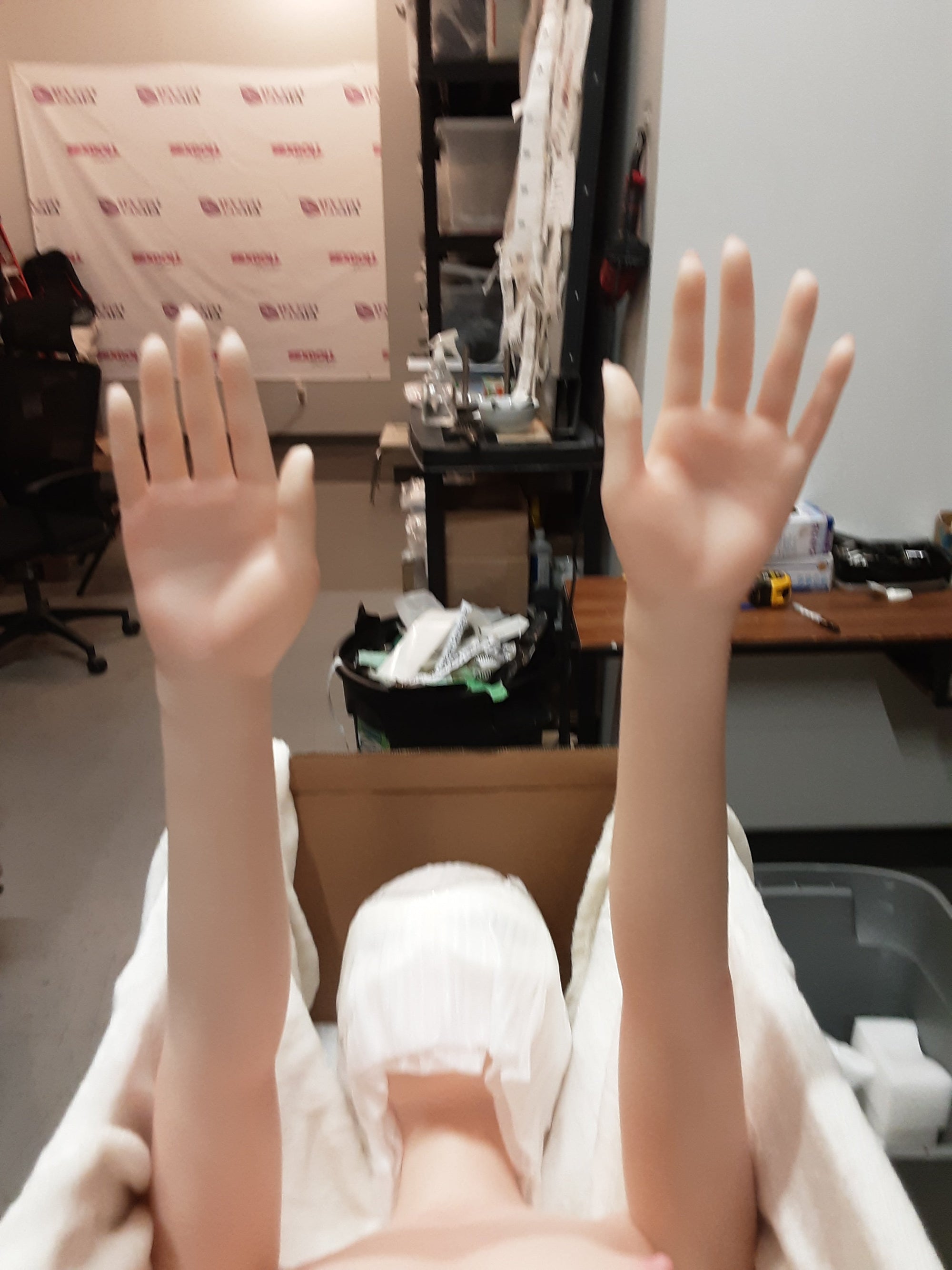 Realistic Sex Doll IN-STOCK - 130 (4'3") B-Cup Aika - Full Silicone - Piper Doll - X4 by Sex Doll America