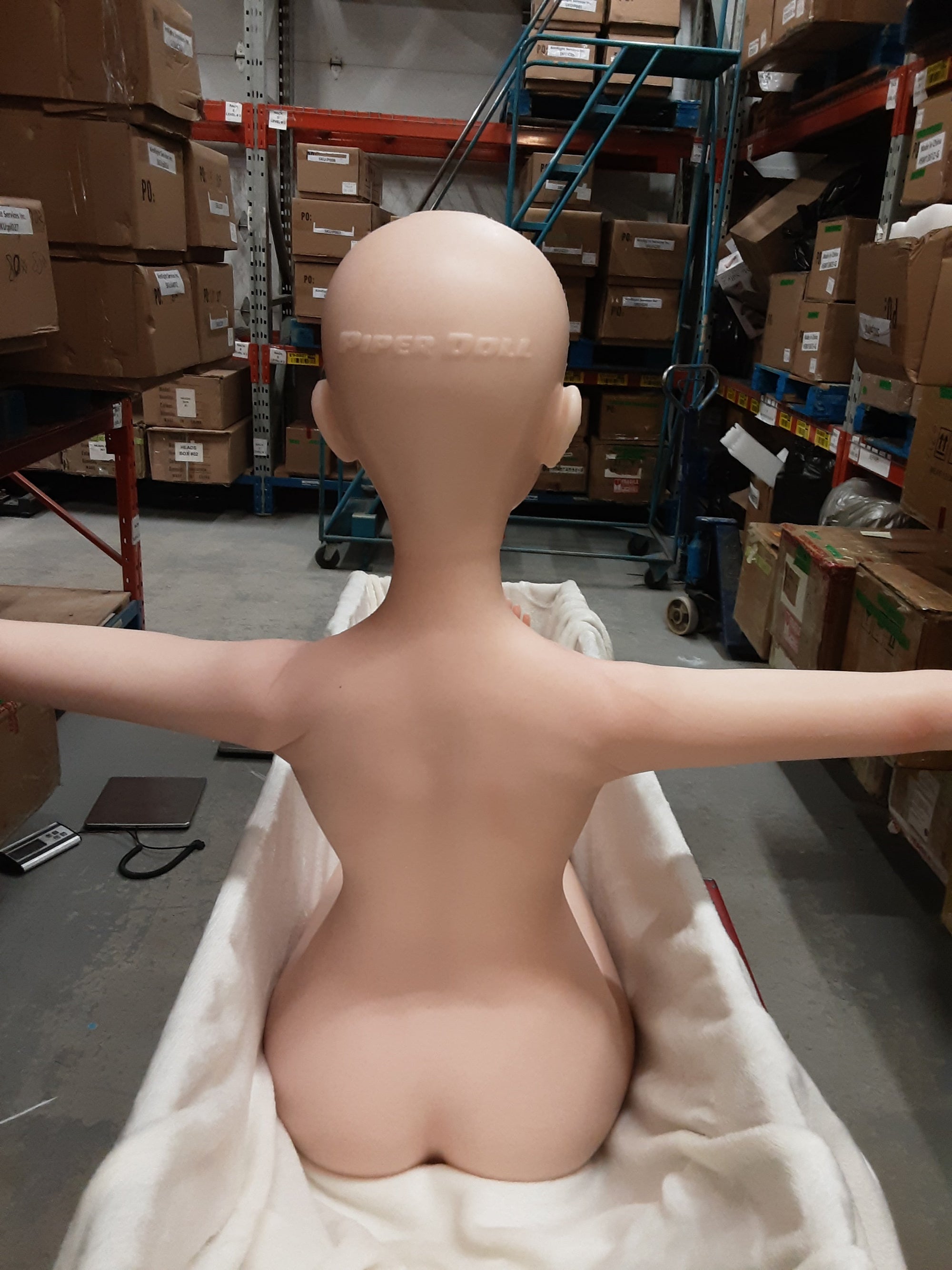 Realistic Sex Doll IN-STOCK - 130 (4'3") B-Cup Aika - Full Silicone - Piper Doll - X4 by Sex Doll America