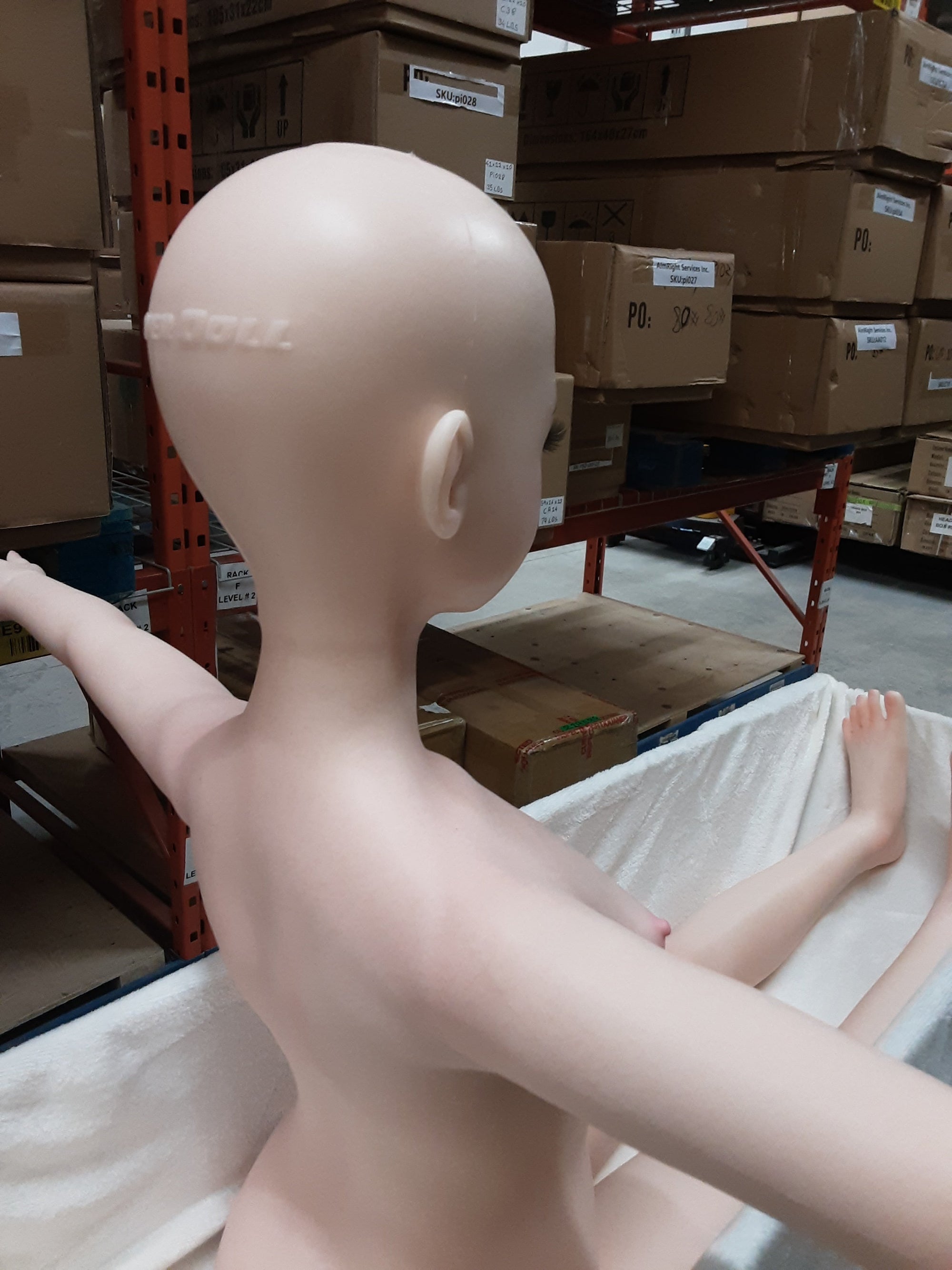 Realistic Sex Doll IN-STOCK - 130 (4'3") B-Cup Aika - Full Silicone - Piper Doll - X4 by Sex Doll America