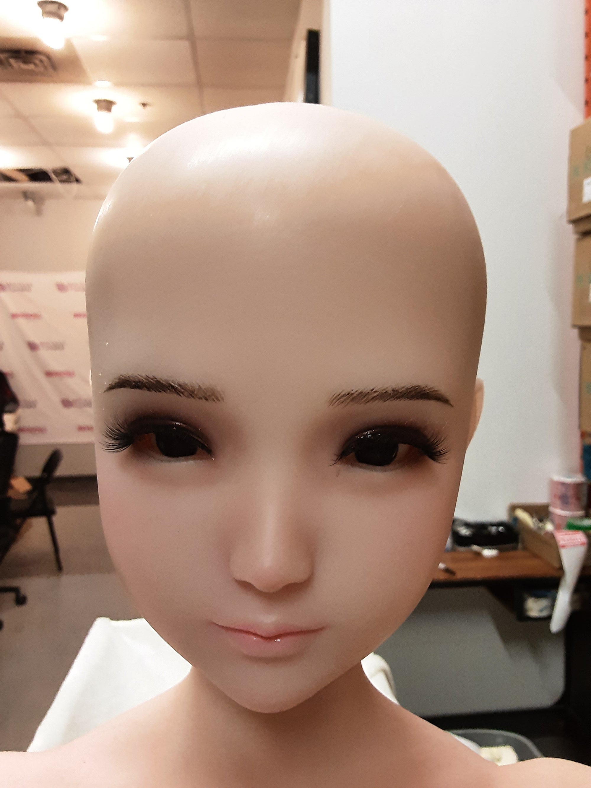 Realistic Sex Doll IN-STOCK - 130 (4'3") B-Cup Aika - Full Silicone - Piper Doll - X4 by Sex Doll America